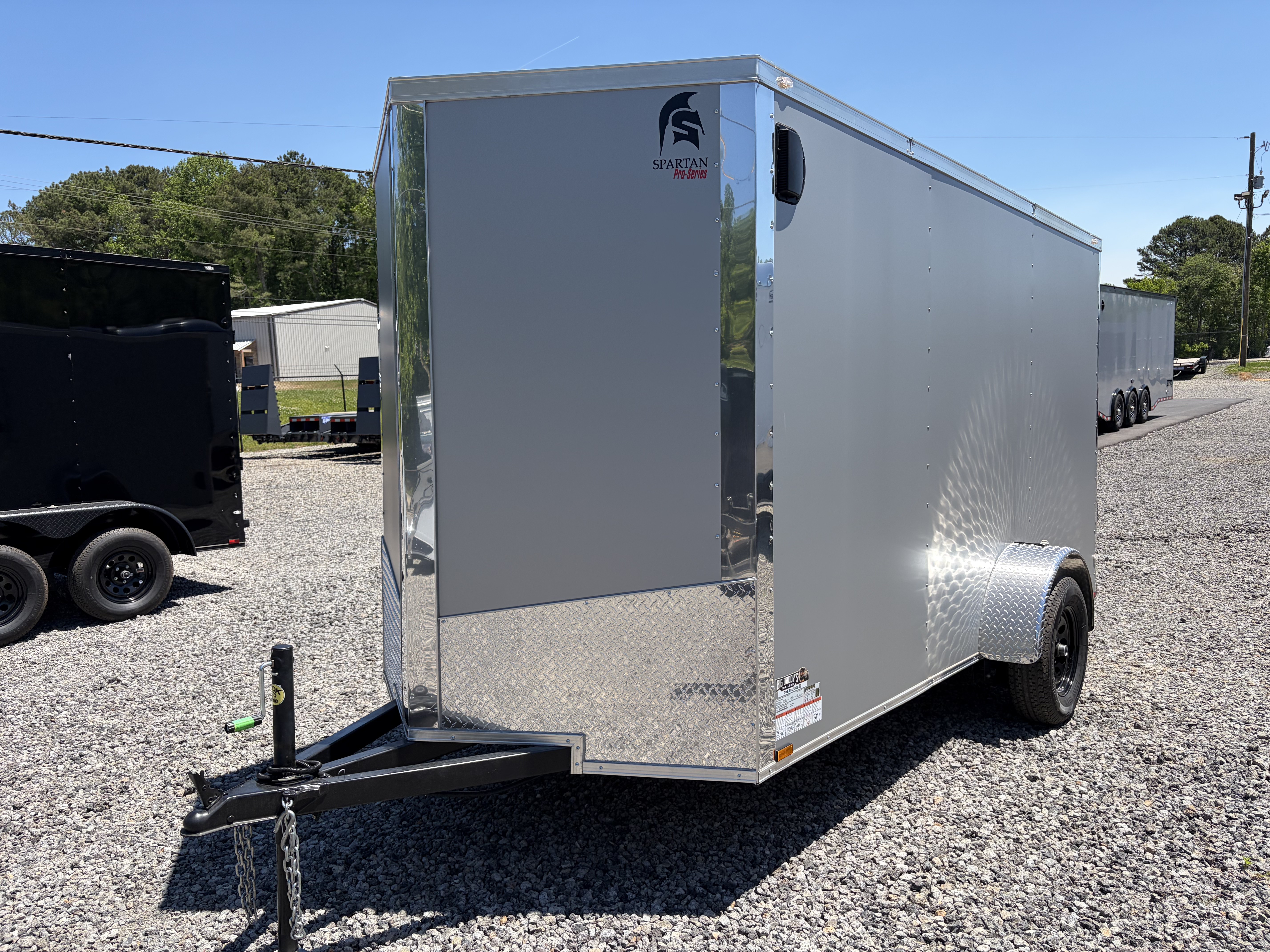 New 2026 Spartan Cargo 6X12 Enclosed PRO-SERIES Trailer, PolyCor, Single Axle, 6'6" Interior, StableDeck, Full Thermoply Ceiling Liner