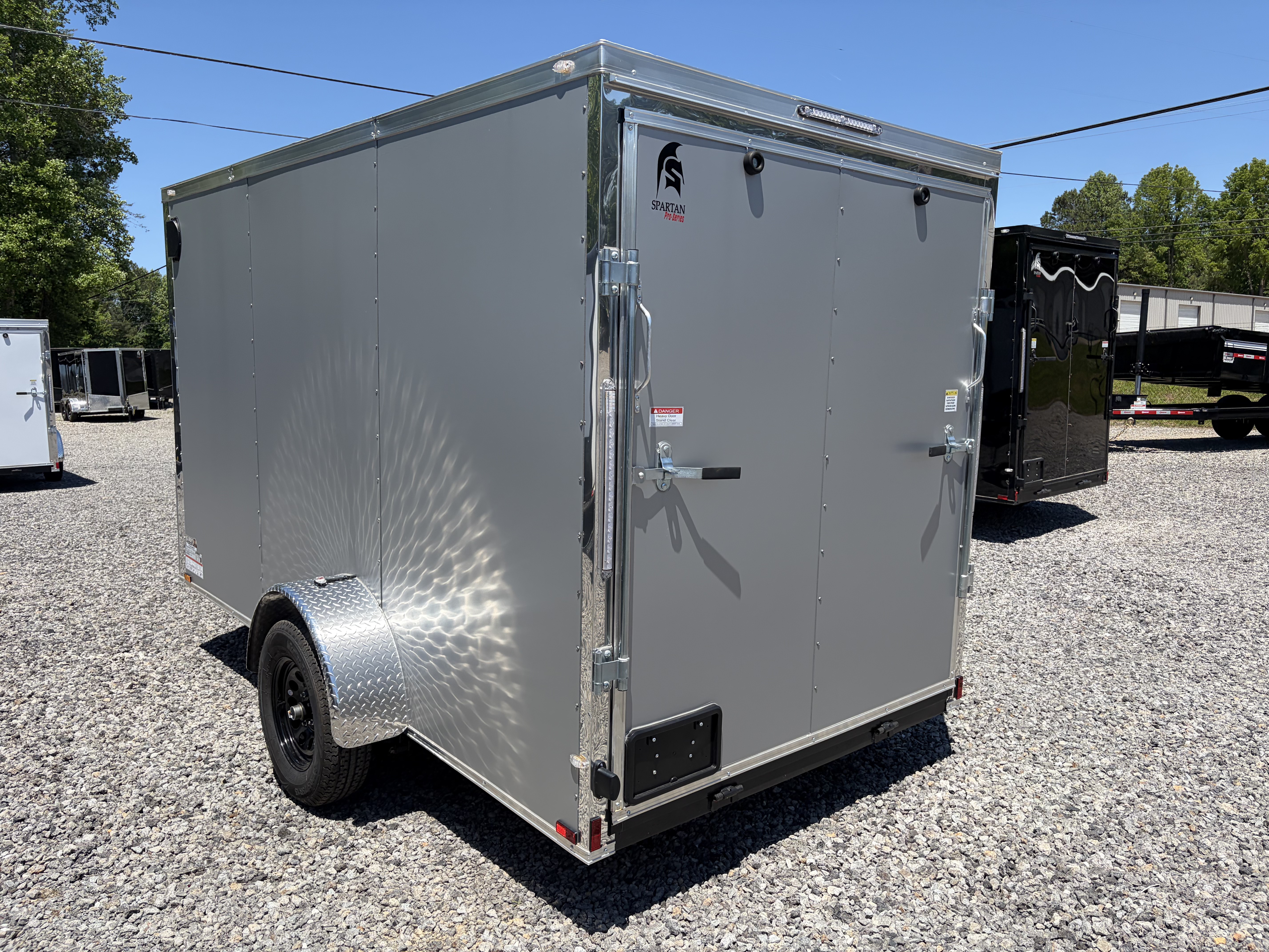 New 2026 Spartan Cargo 6X12 Enclosed PRO-SERIES Trailer, PolyCor, Single Axle, 6'6" Interior, StableDeck, Full Thermoply Ceiling Liner