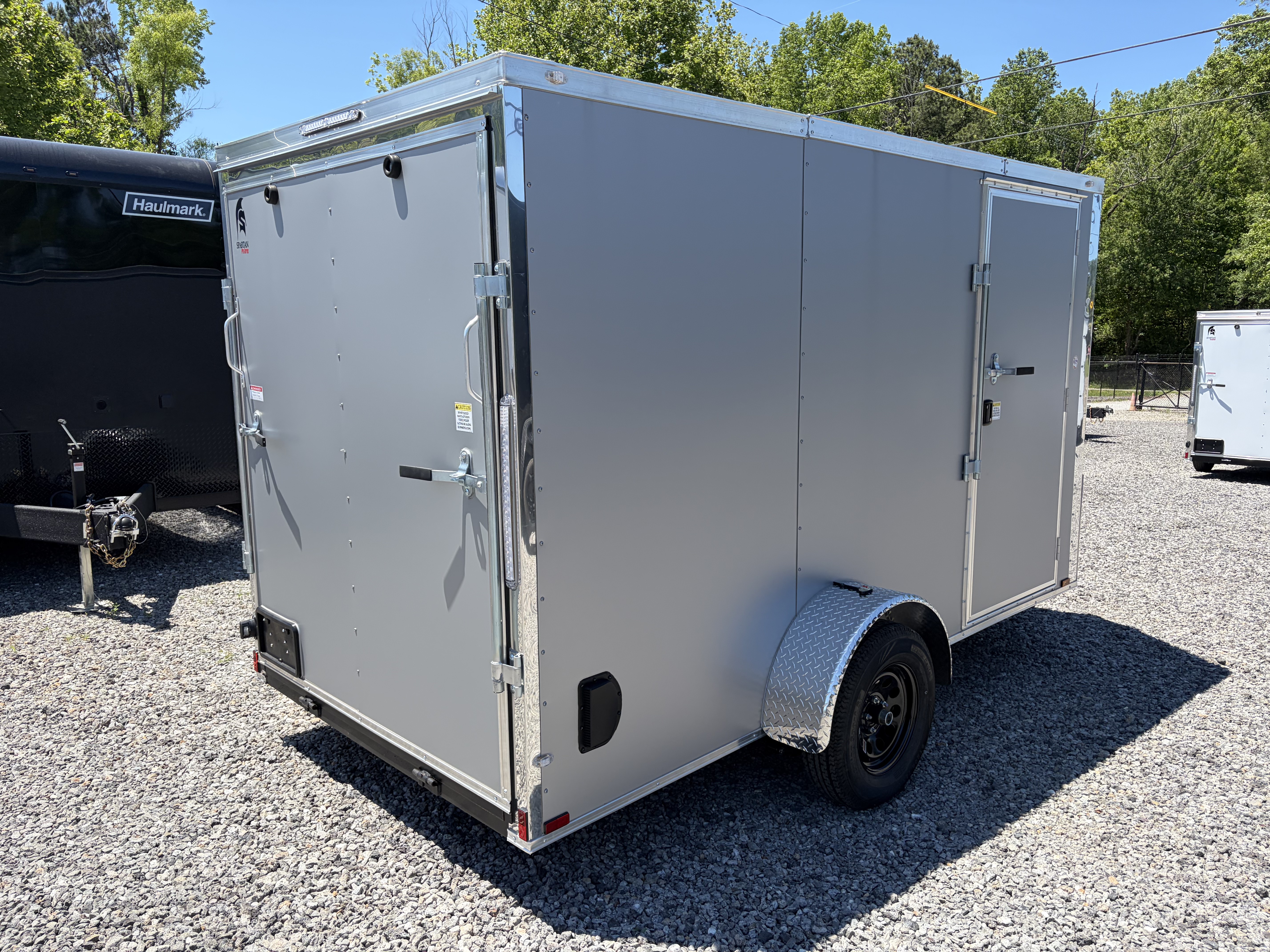 New 2026 Spartan Cargo 6X12 Enclosed PRO-SERIES Trailer, PolyCor, Single Axle, 6'6" Interior, StableDeck, Full Thermoply Ceiling Liner