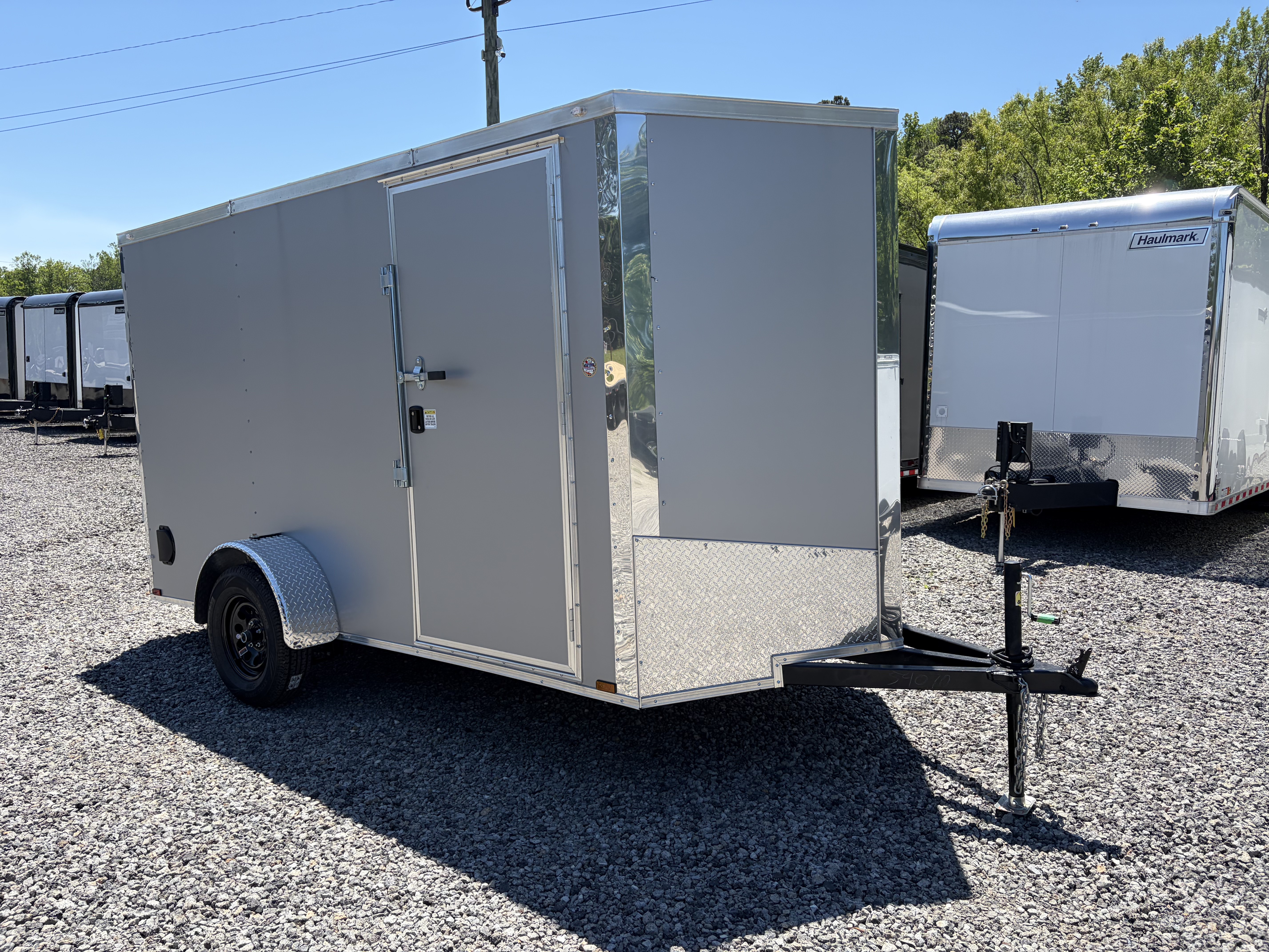 New 2026 Spartan Cargo 6X12 Enclosed PRO-SERIES Trailer, PolyCor, Single Axle, 6'6  Interior, StableDeck, Full Thermoply Ceiling Liner
