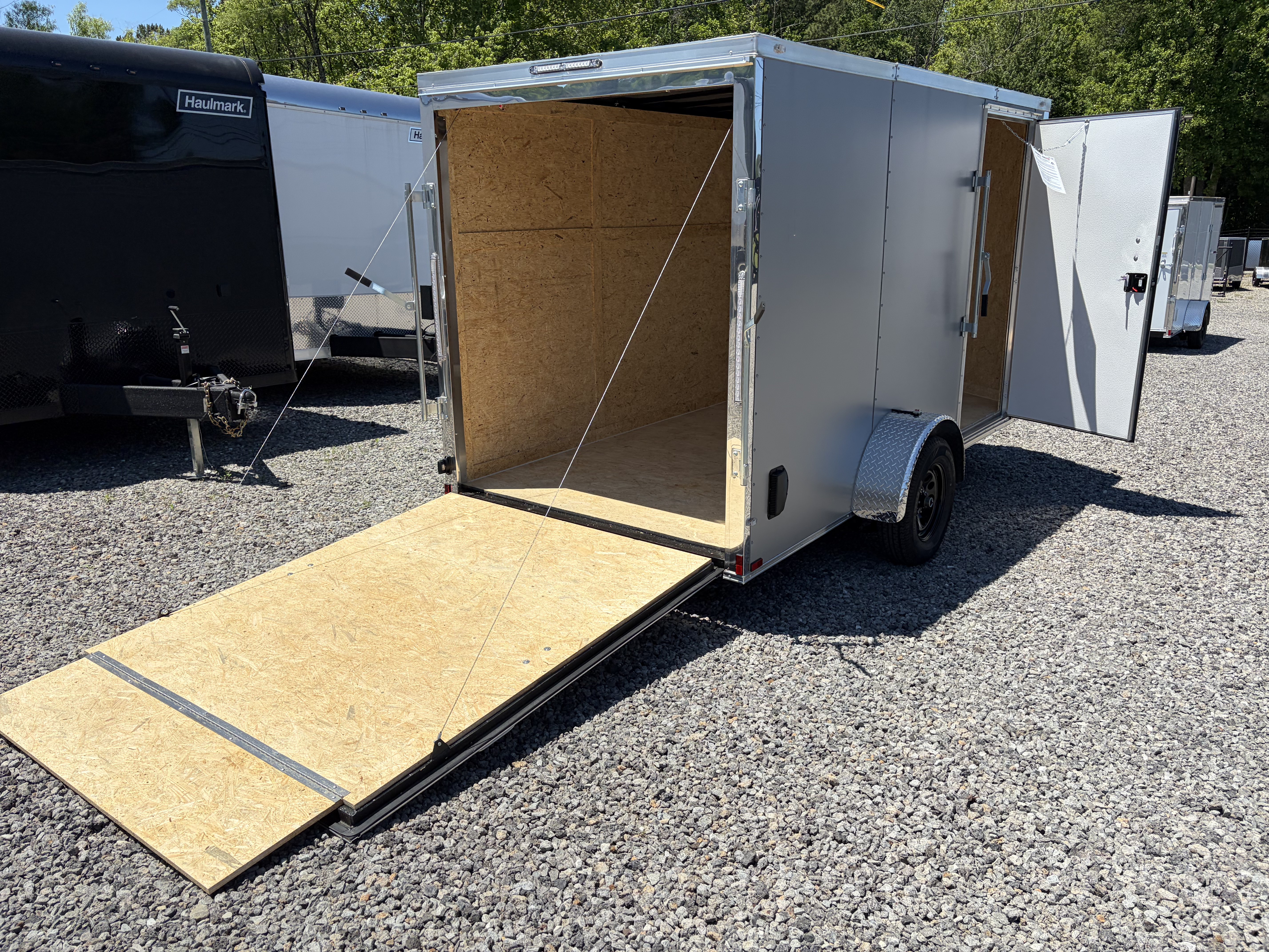 New 2026 Spartan Cargo 6X12 Enclosed PRO-SERIES Trailer, PolyCor, Single Axle, 6'6" Interior, StableDeck, Full Thermoply Ceiling Liner