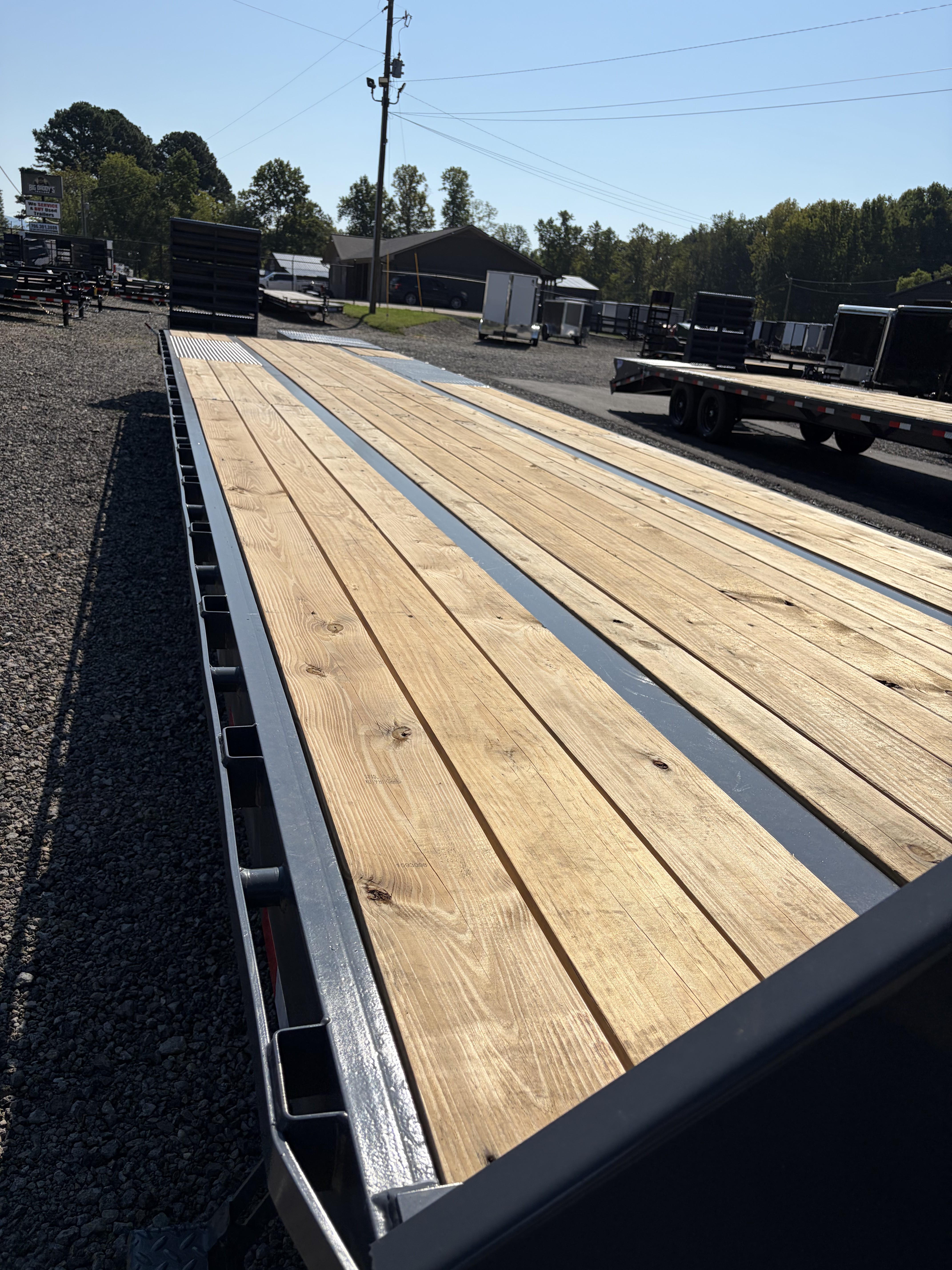 New 2027 Triple Crown Heavy Duty 40' Gooseneck Equipment Trailer, 27,900K GVWR, Mega Ramps, Spare