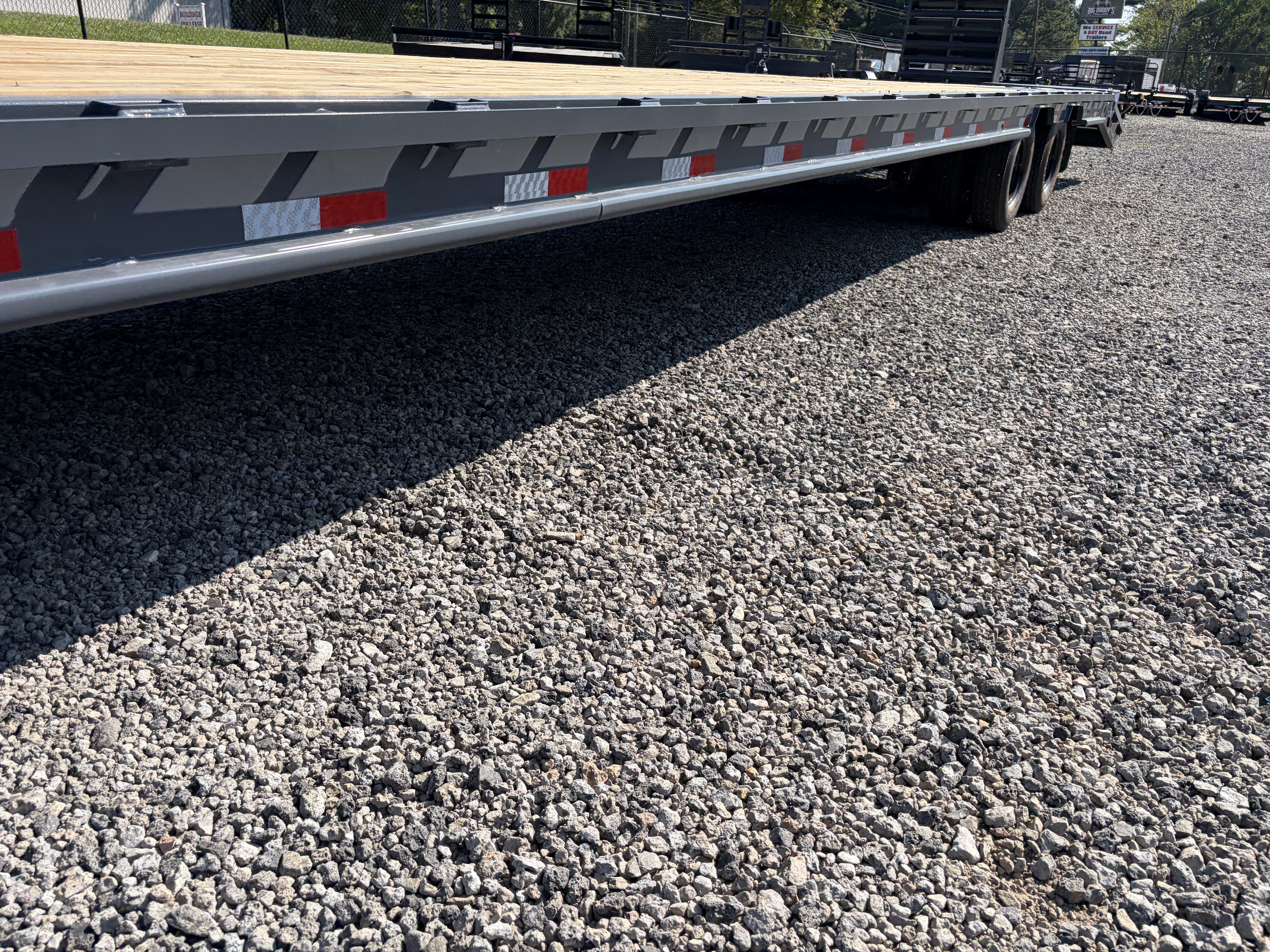 New 2027 Triple Crown Heavy Duty 40' Gooseneck Equipment Trailer, 27,900K GVWR, Mega Ramps, Spare