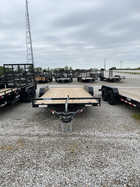 New 2026 Sure-Trac 7 x 18 (16+2) 7K C-Channel Car Hauler