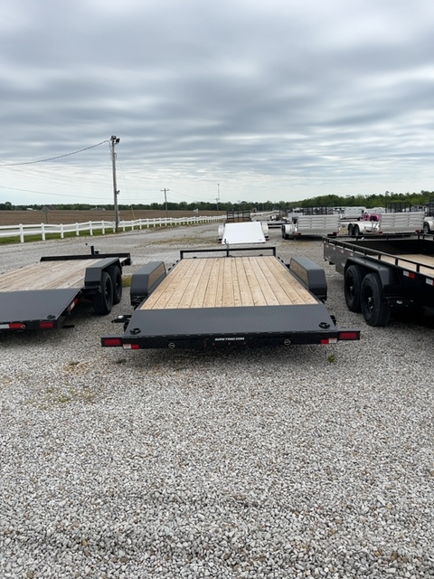 New 2026 Sure-Trac 7 x 18 (16+2) 7K C-Channel Car Hauler