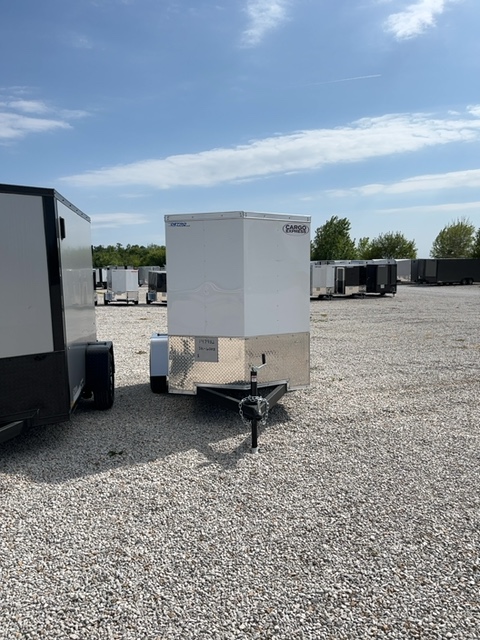 New 2026 Cargo Express EX DLX 5x8 3K Ramp Door V-Nose