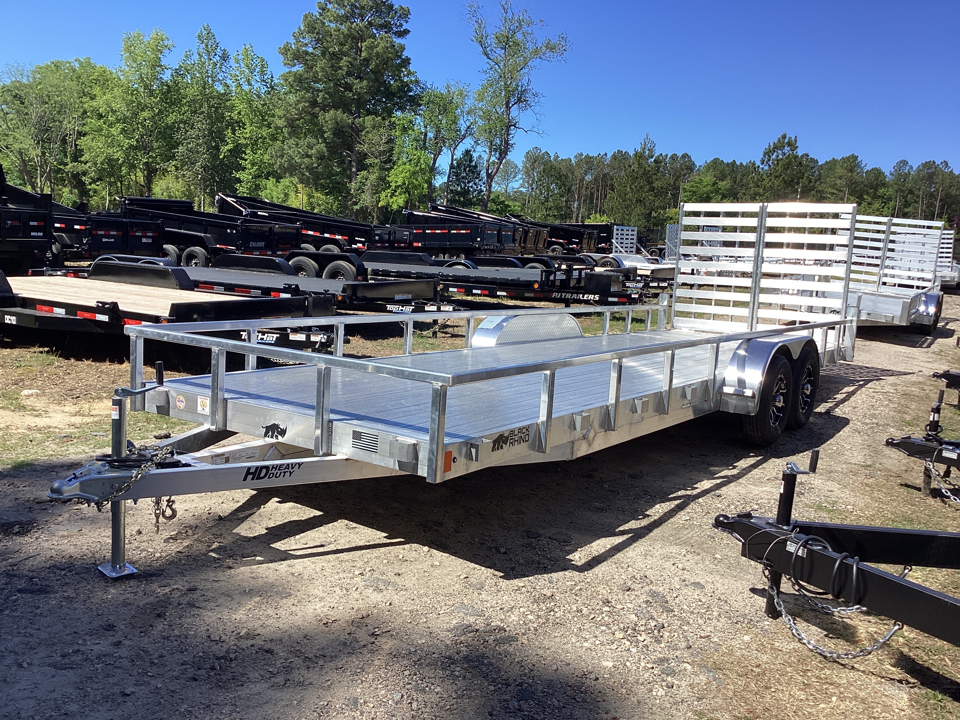 New 2026 Black Rhino LST724A Utility Trailer