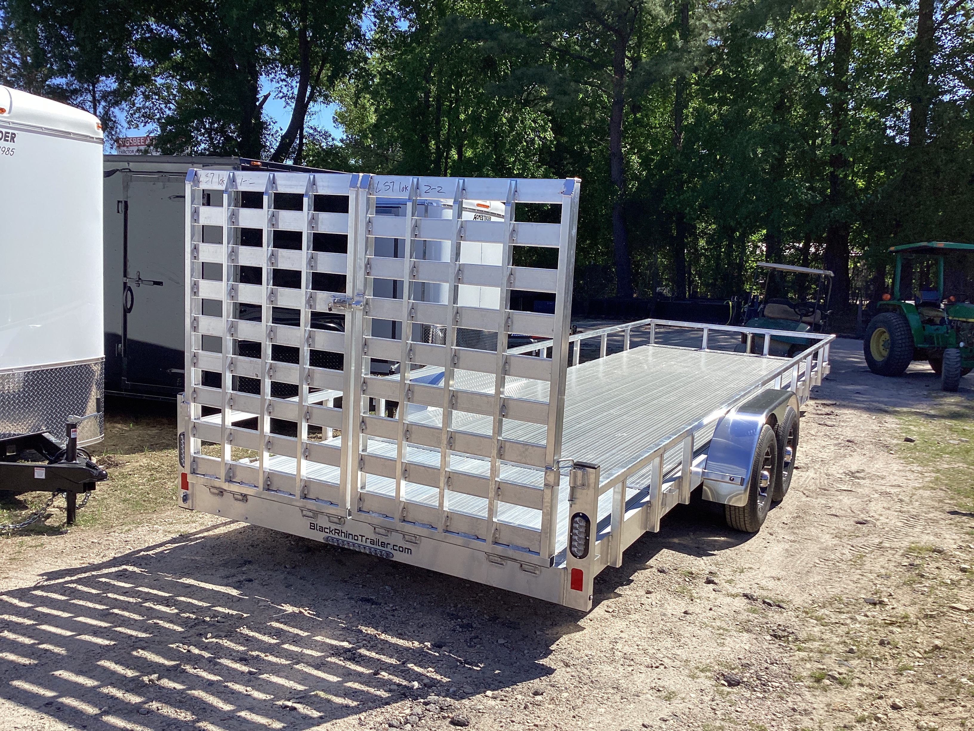 New 2026 Black Rhino LST724A Utility Trailer