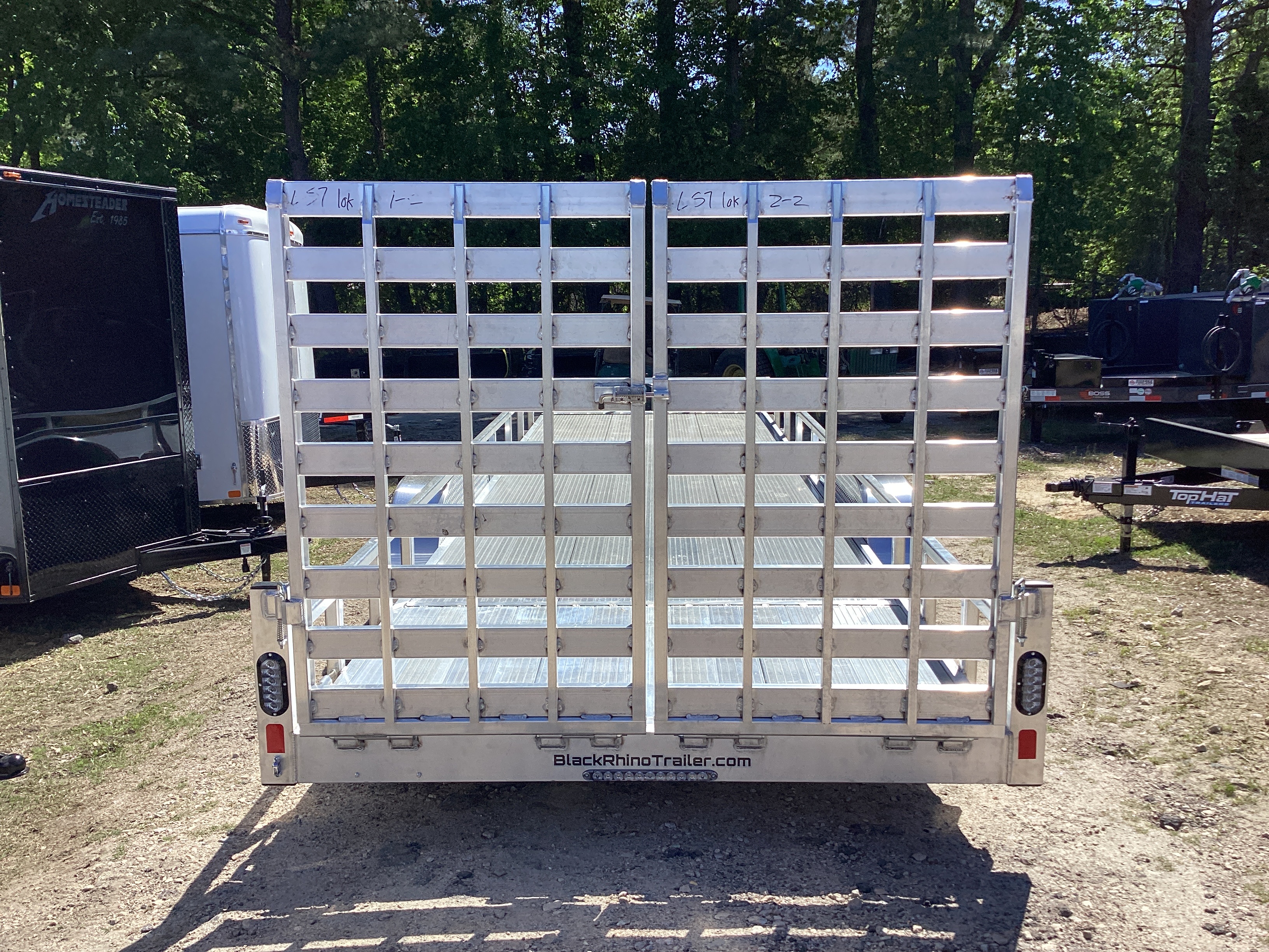 New 2026 Black Rhino LST724A Utility Trailer
