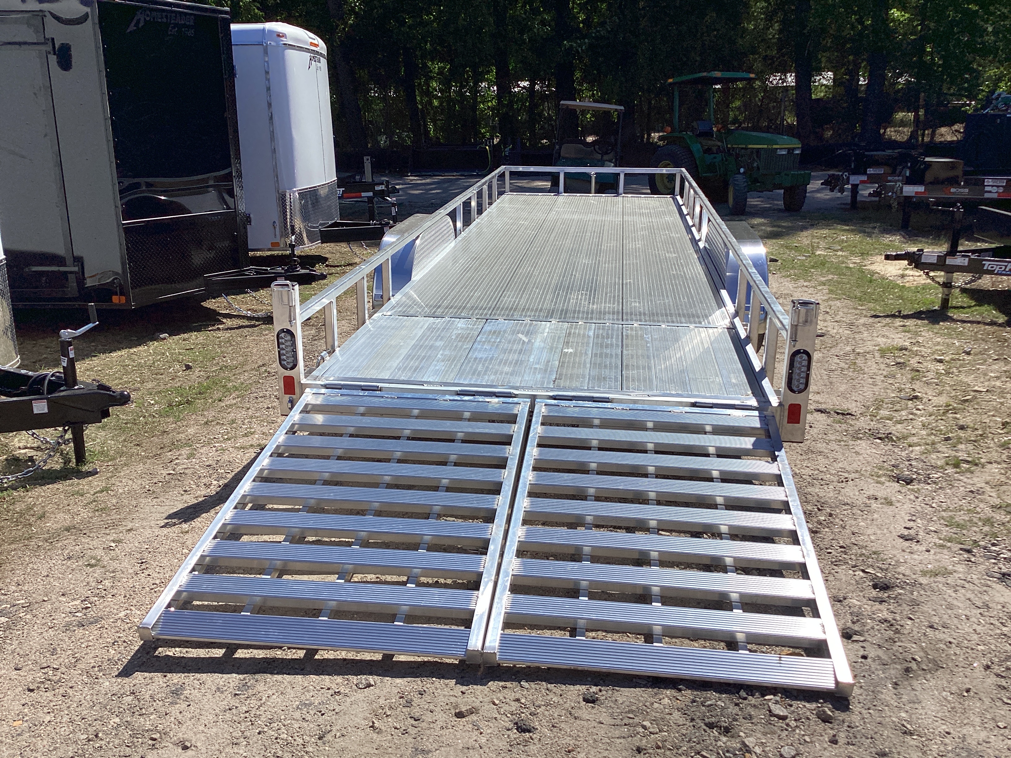 New 2026 Black Rhino LST724A Utility Trailer