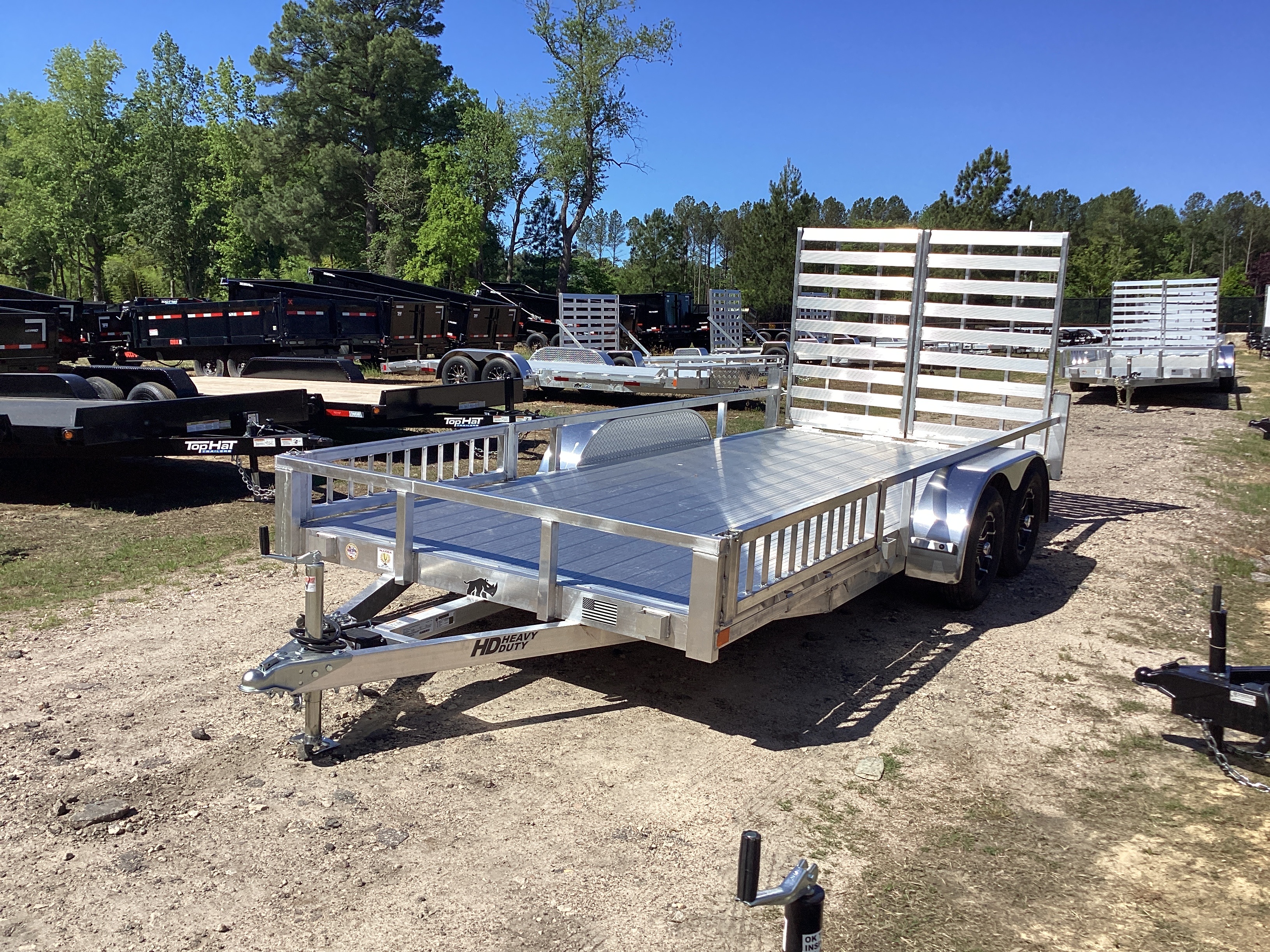 New 2026 Black Rhino LST716A Utility Trailer