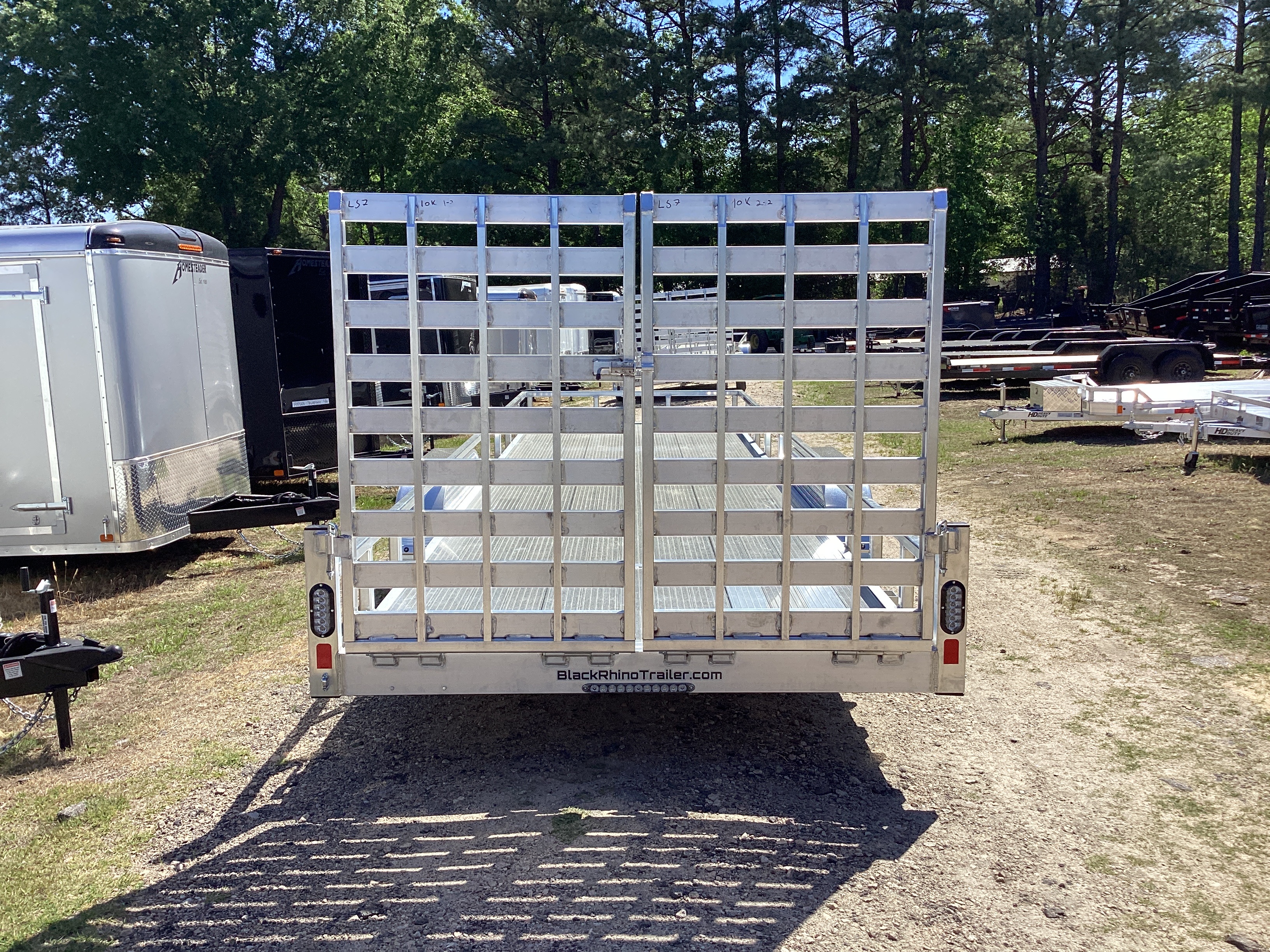 New 2026 Black Rhino LST724A Utility Trailer