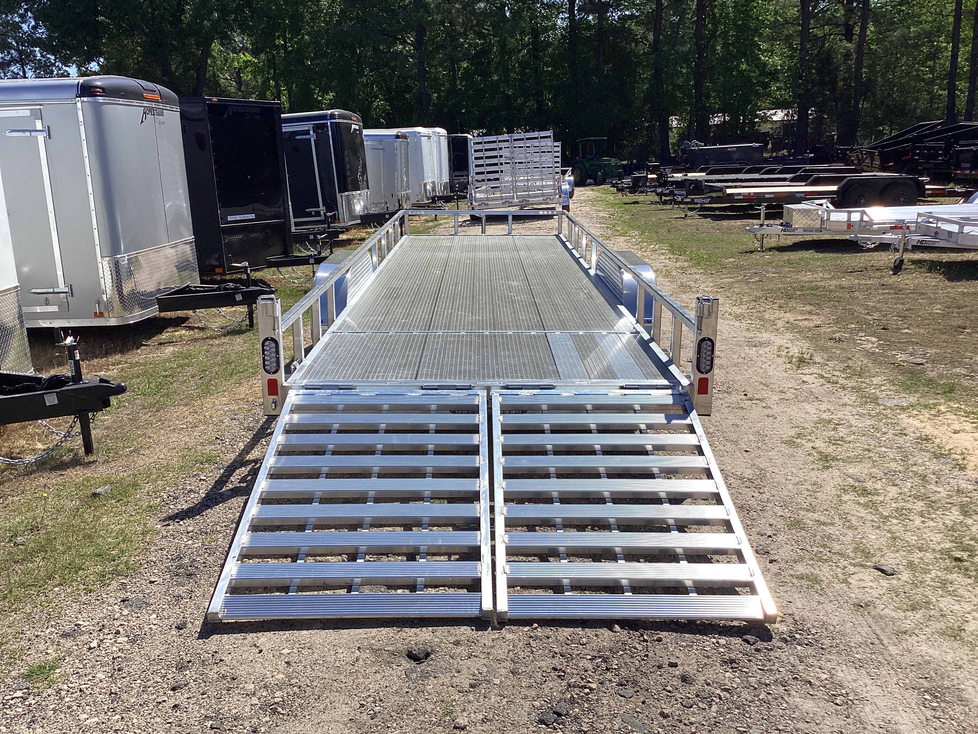 New 2026 Black Rhino LST724A Utility Trailer