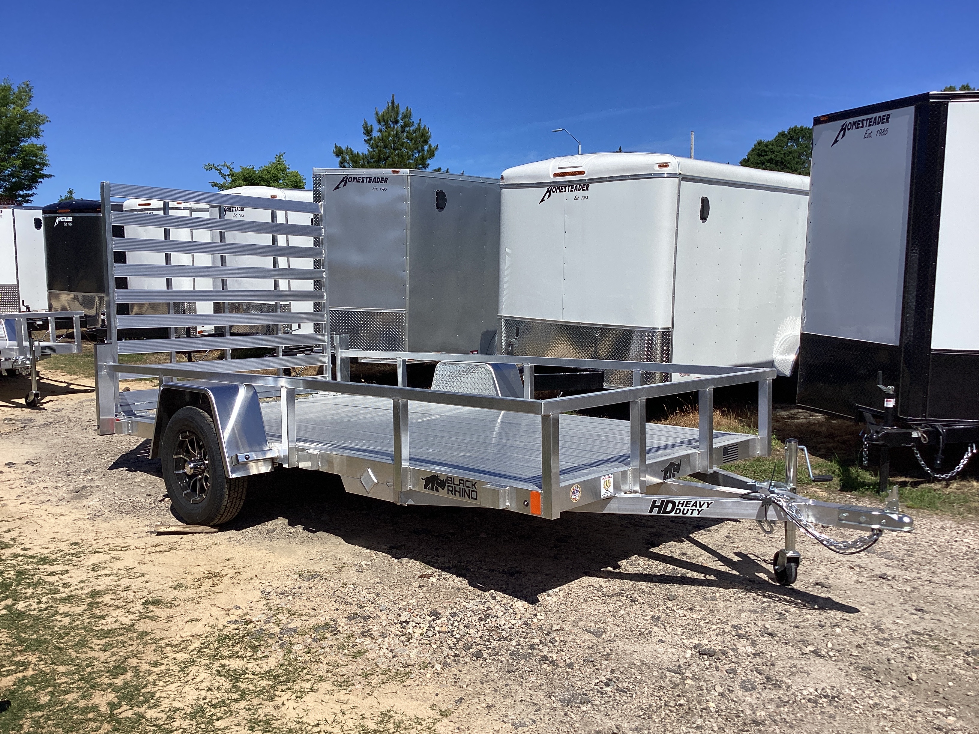 New 2026 Black Rhino LSS612A Utility Trailer