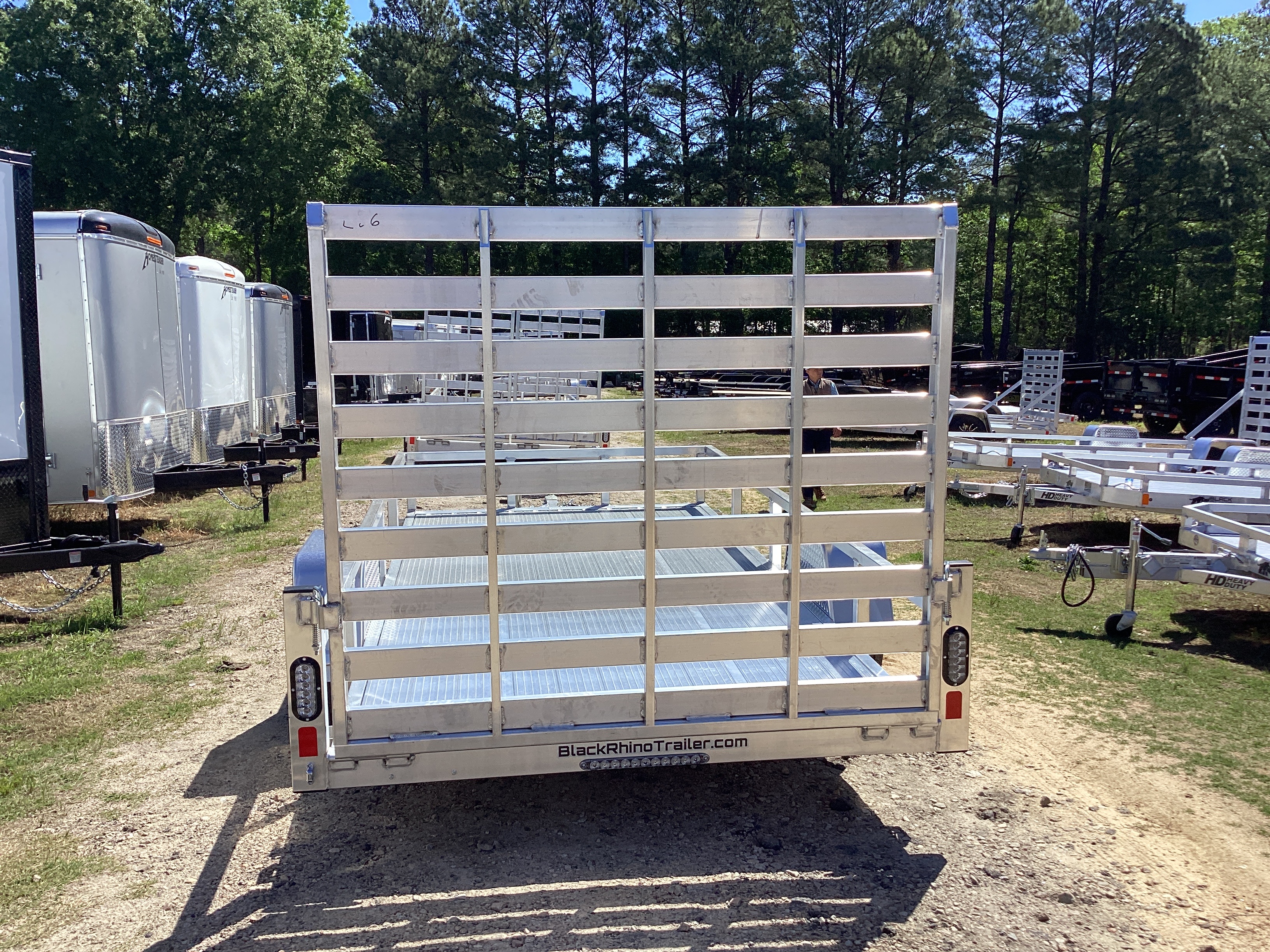 New 2026 Black Rhino LSS612A Utility Trailer