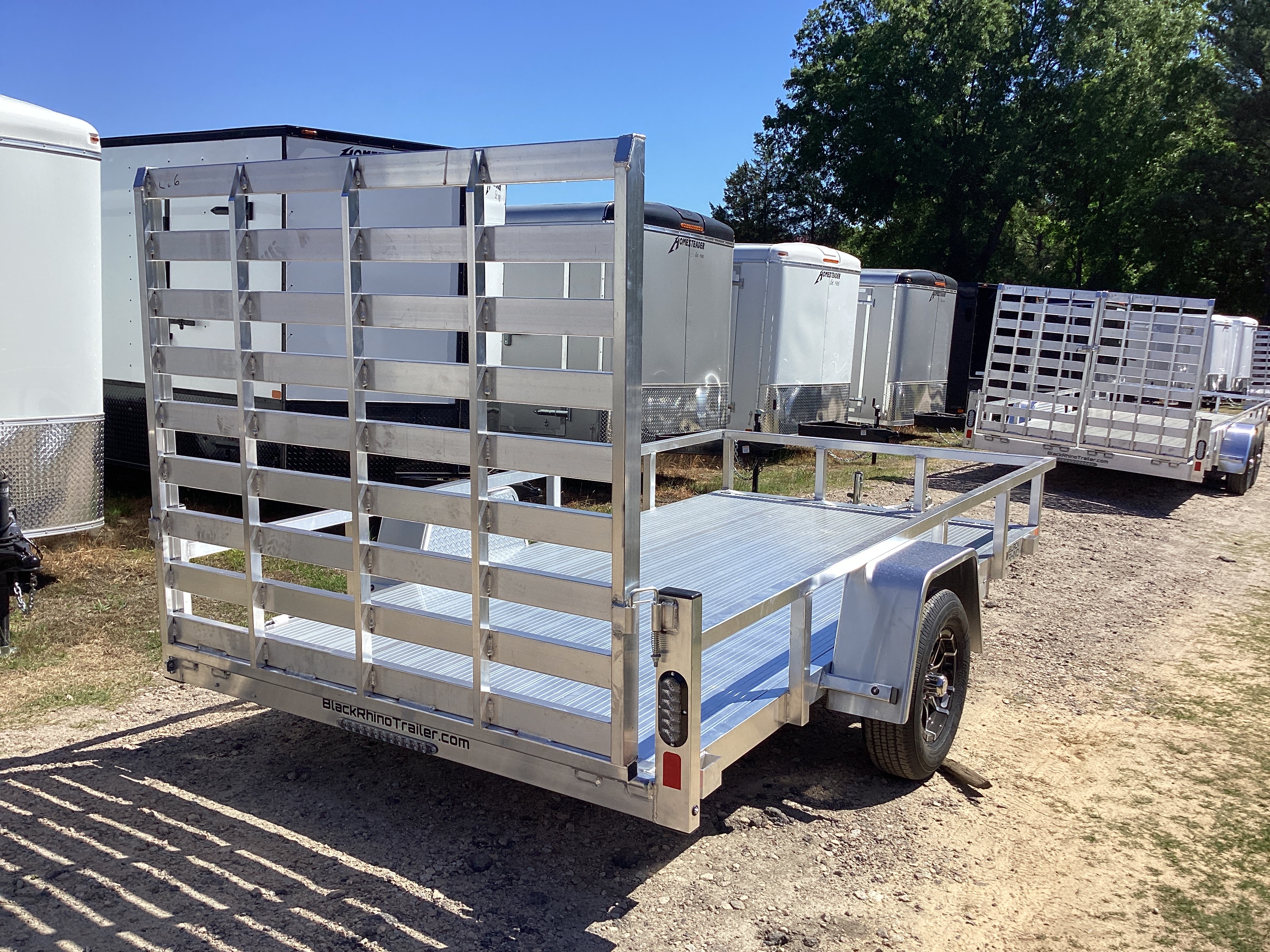 New 2026 Black Rhino LSS612A Utility Trailer