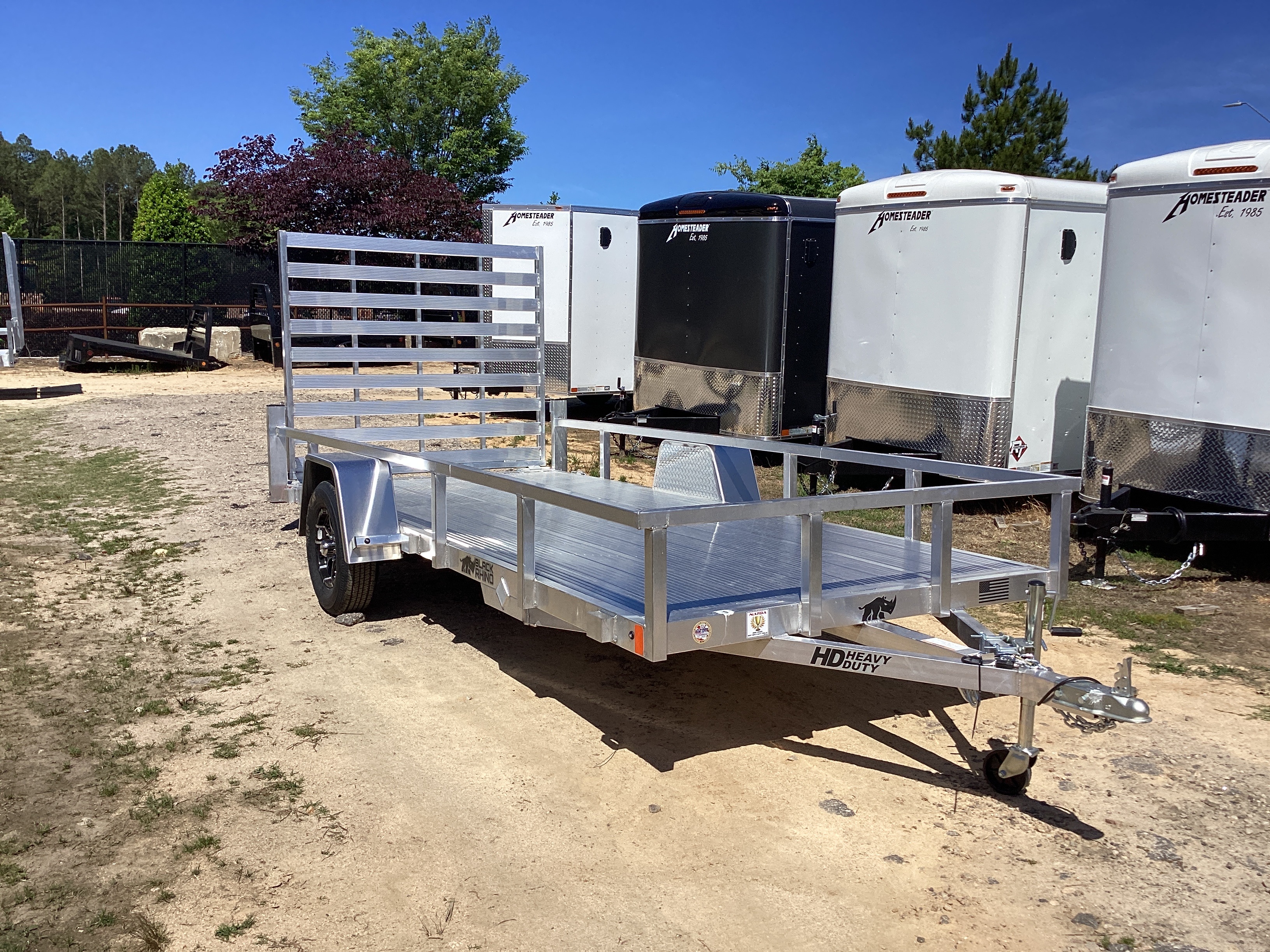New 2026 Black Rhino LSS614A Utility Trailer