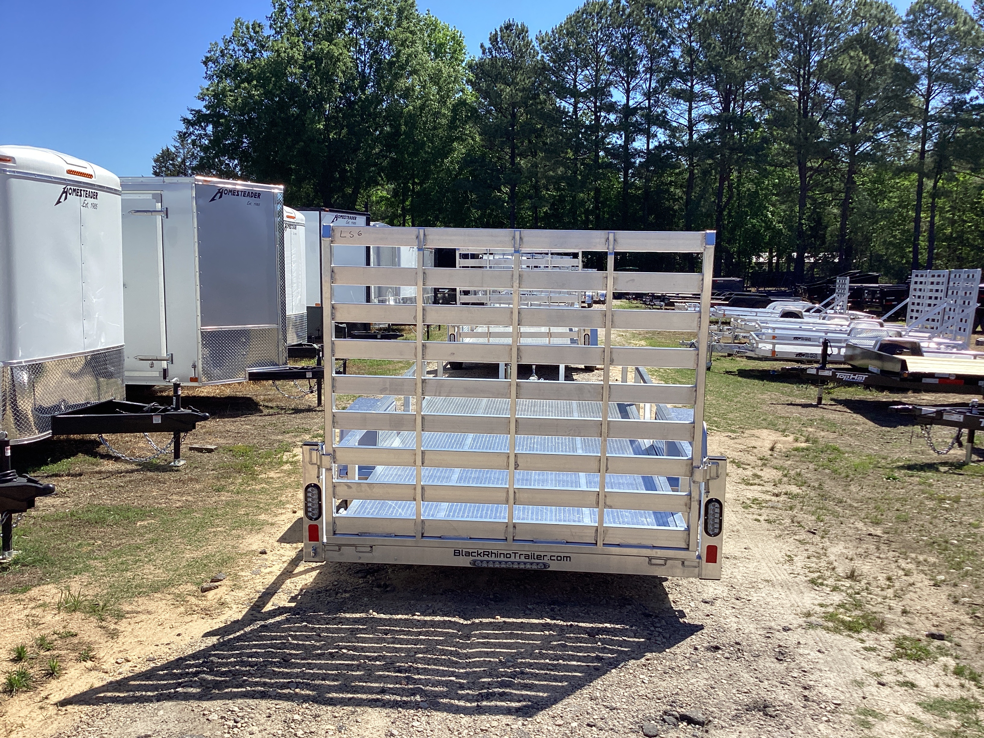 New 2026 Black Rhino LSS614A Utility Trailer