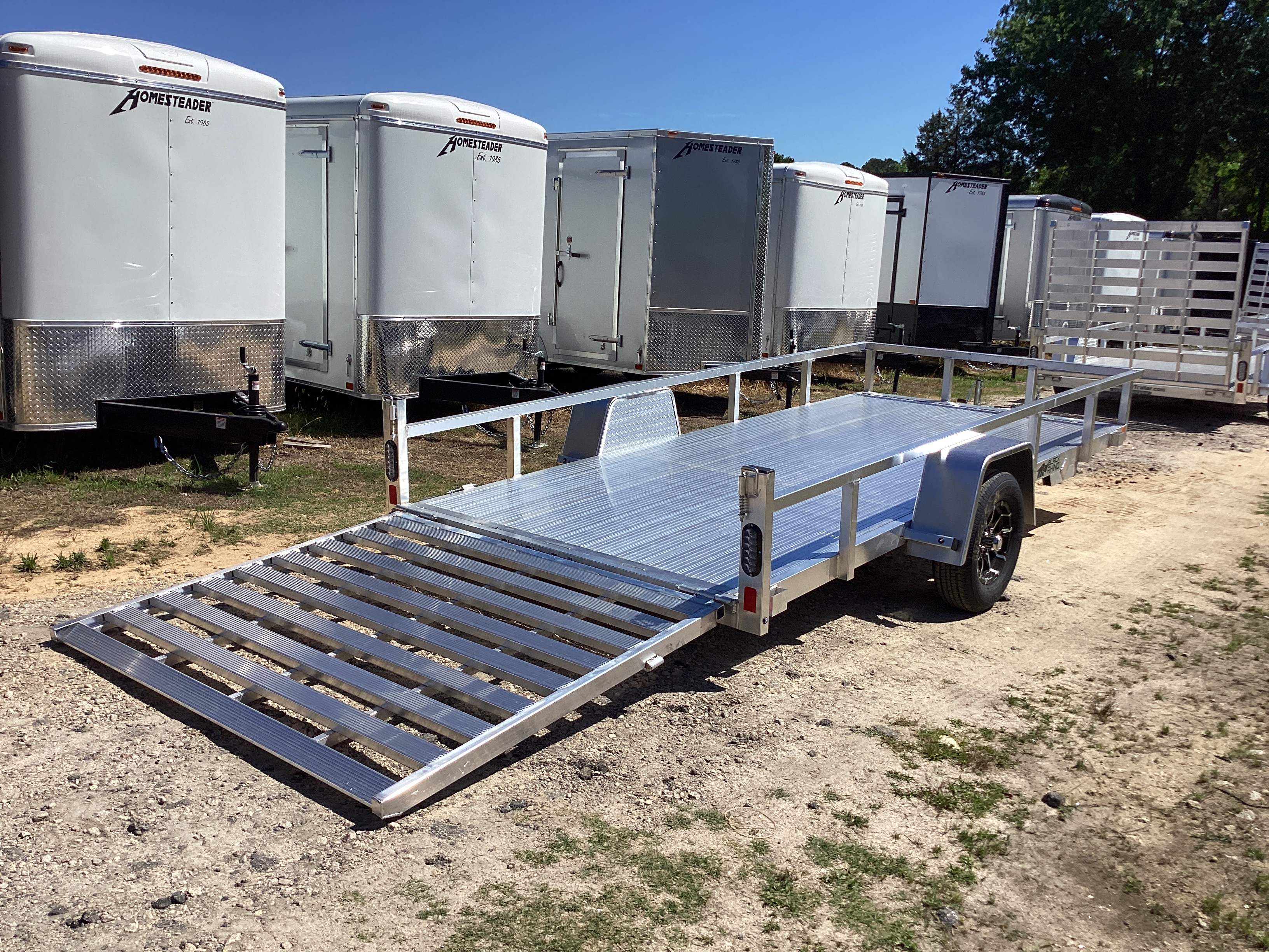 New 2026 Black Rhino LSS614A Utility Trailer