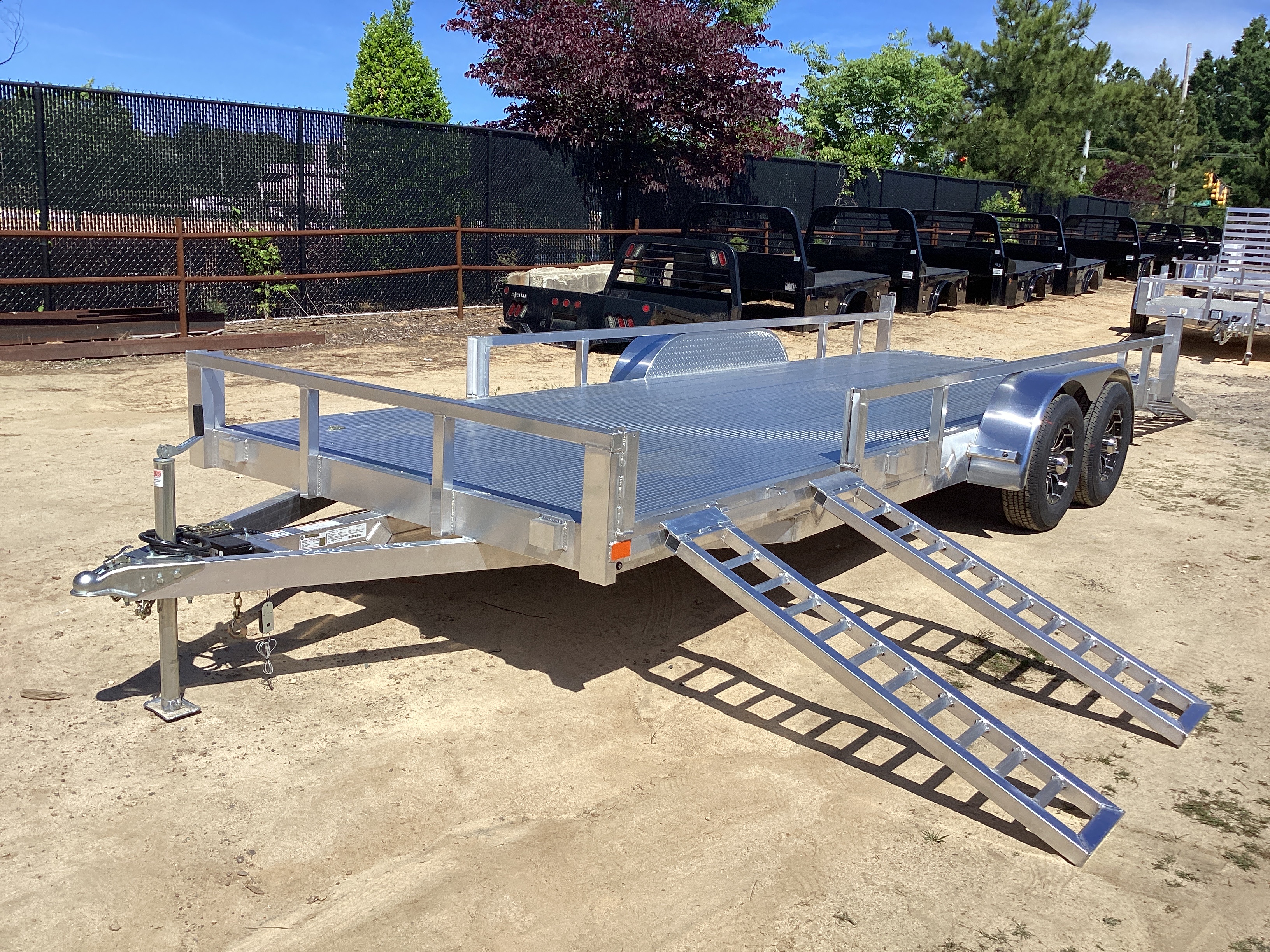 New 2026 Black Rhino LST720A Utility Trailer