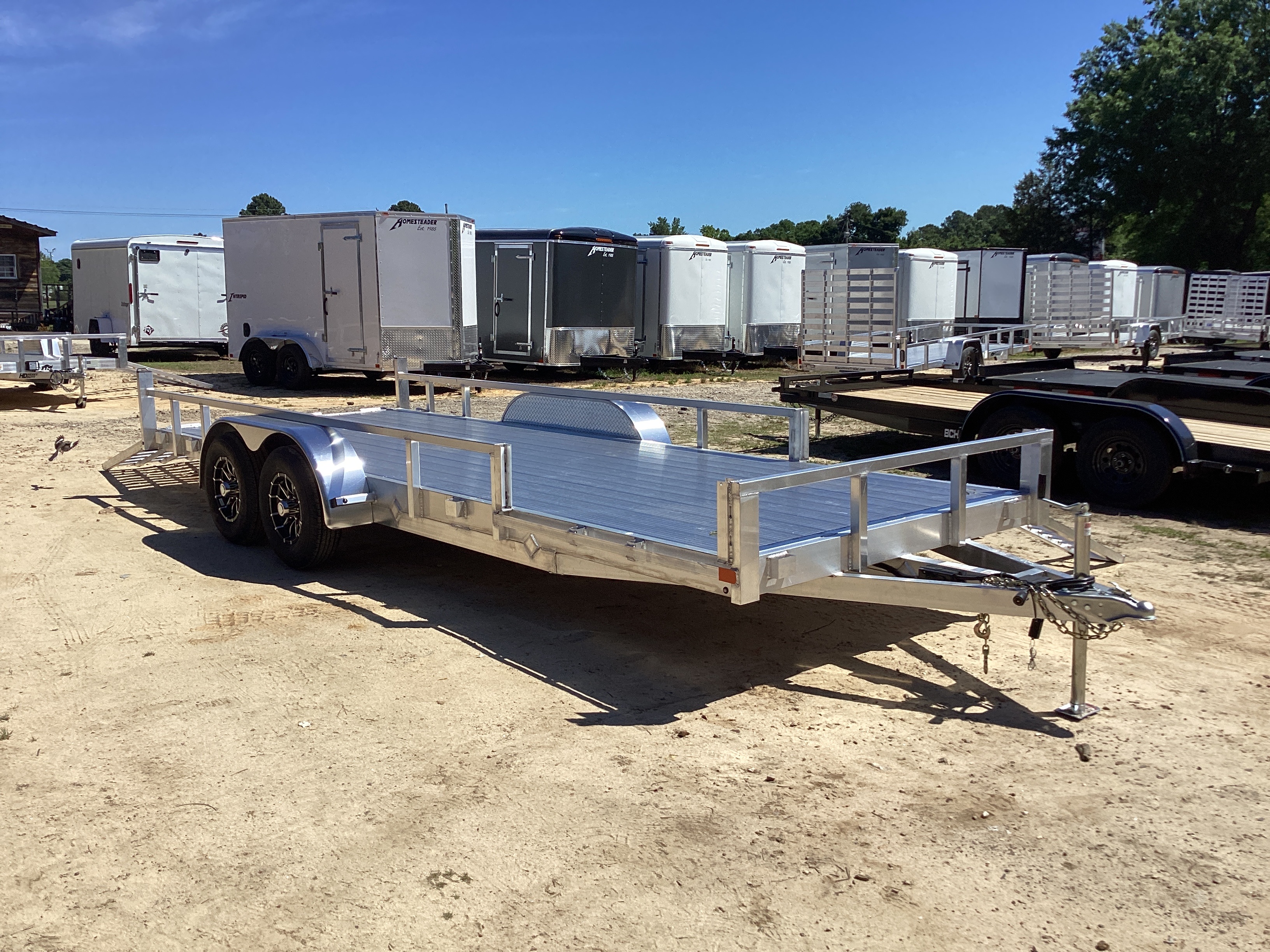 New 2026 Black Rhino LST720A Utility Trailer