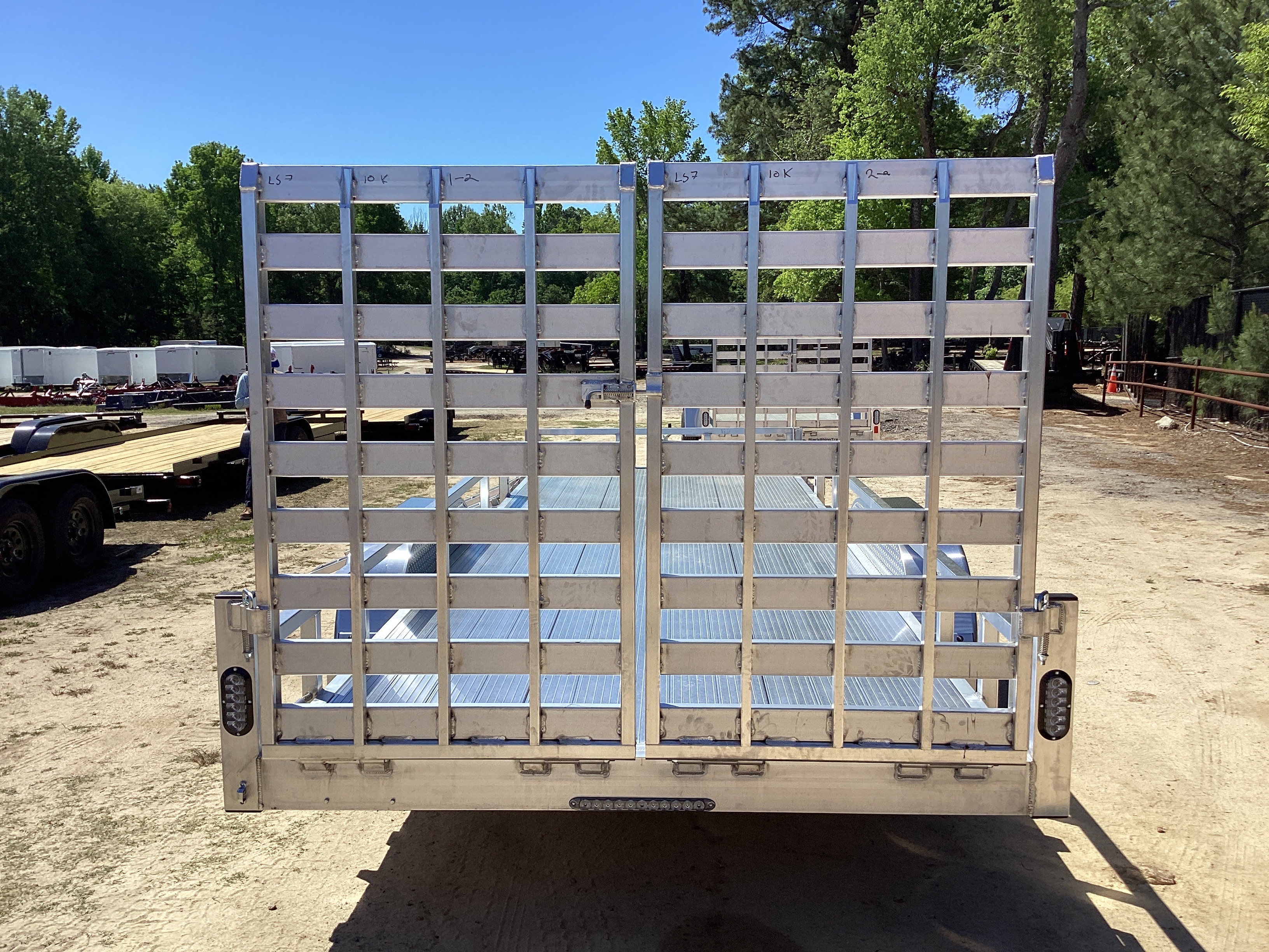 New 2026 Black Rhino LST720A Utility Trailer