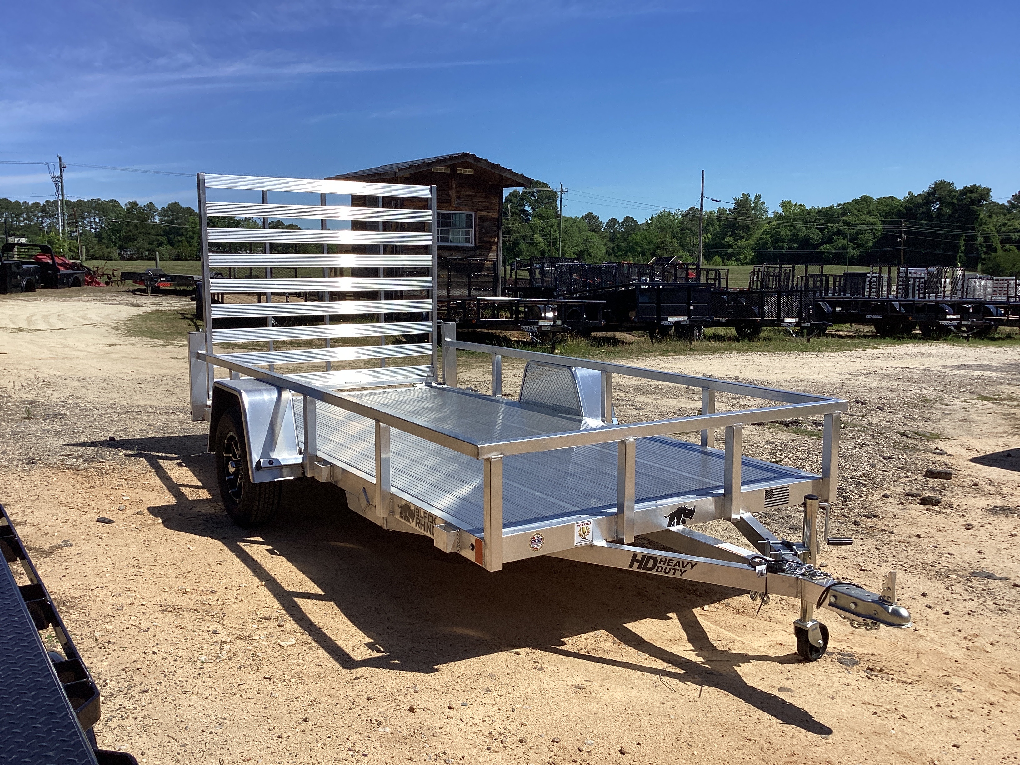 New 2026 Black Rhino LSS612A Utility Trailer