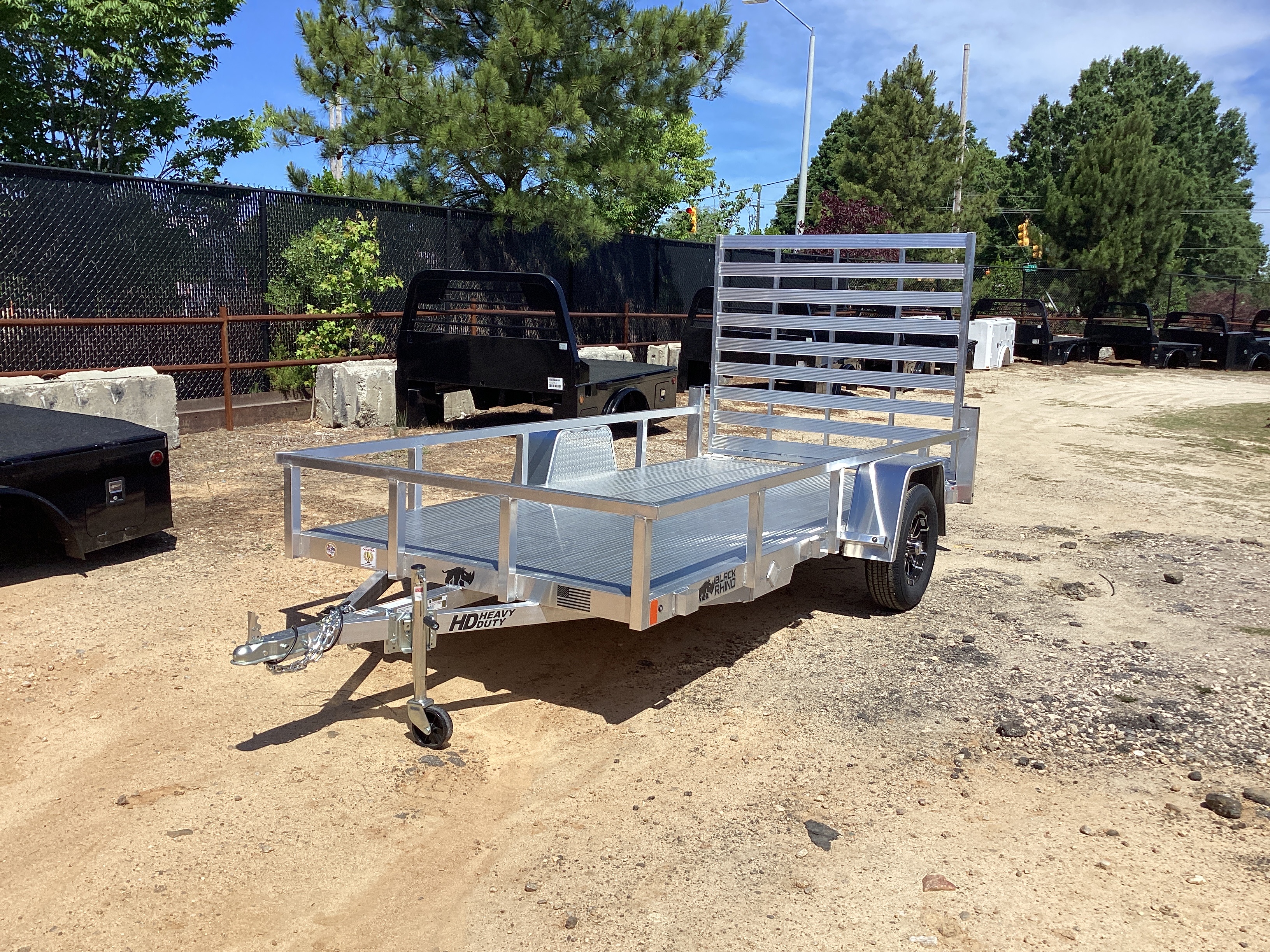 New 2026 Black Rhino LSS612A Utility Trailer