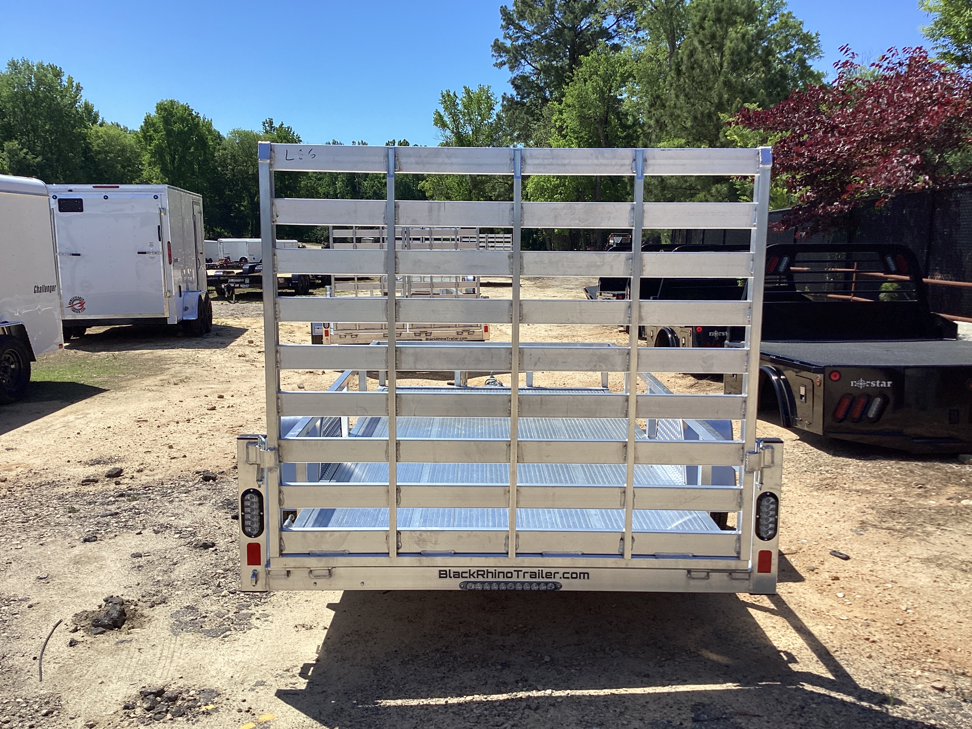 New 2026 Black Rhino LSS612A Utility Trailer