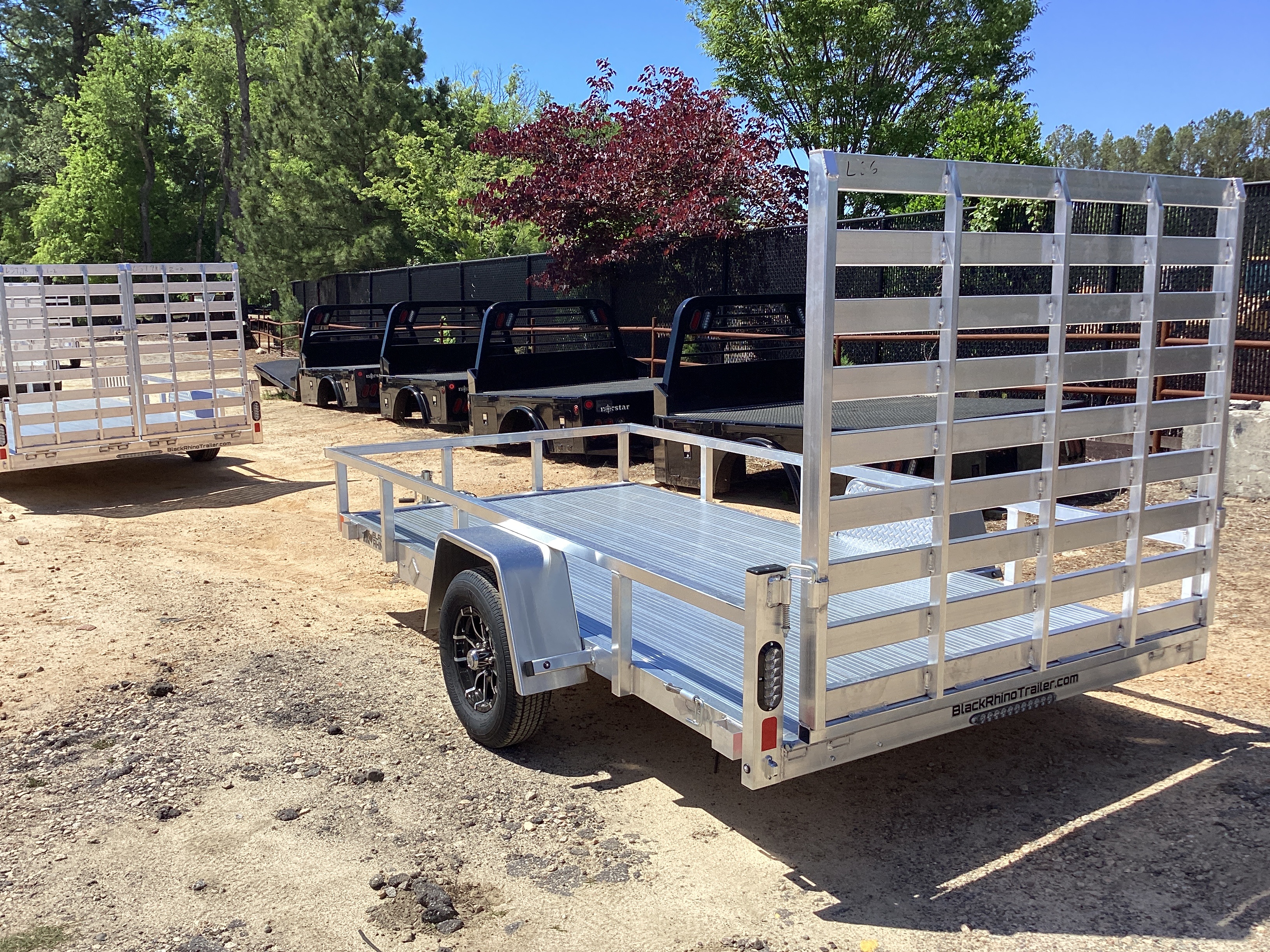 New 2026 Black Rhino LSS612A Utility Trailer