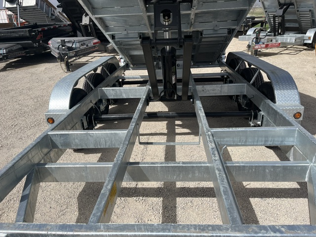 New 2026 Canada Trailers 16FT GALVINAZED TRIPLE AXLE Dump Trailer