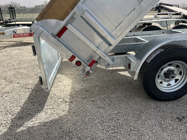 New 2026 Canada Trailers 16FT GALVINAZED TRIPLE AXLE Dump Trailer