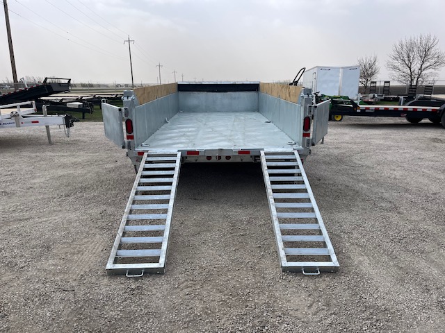 New 2026 Canada Trailers 16FT GALVINAZED TRIPLE AXLE Dump Trailer