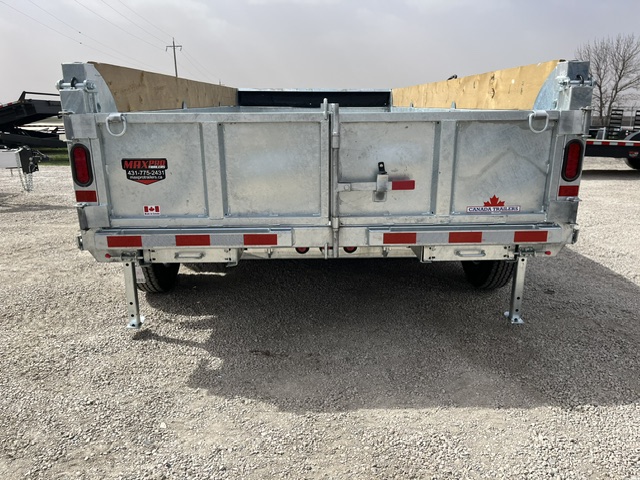 New 2026 Canada Trailers 16FT GALVINAZED TRIPLE AXLE Dump Trailer