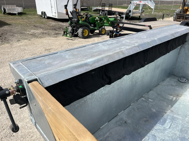 New 2026 Canada Trailers 16FT GALVINAZED TRIPLE AXLE Dump Trailer
