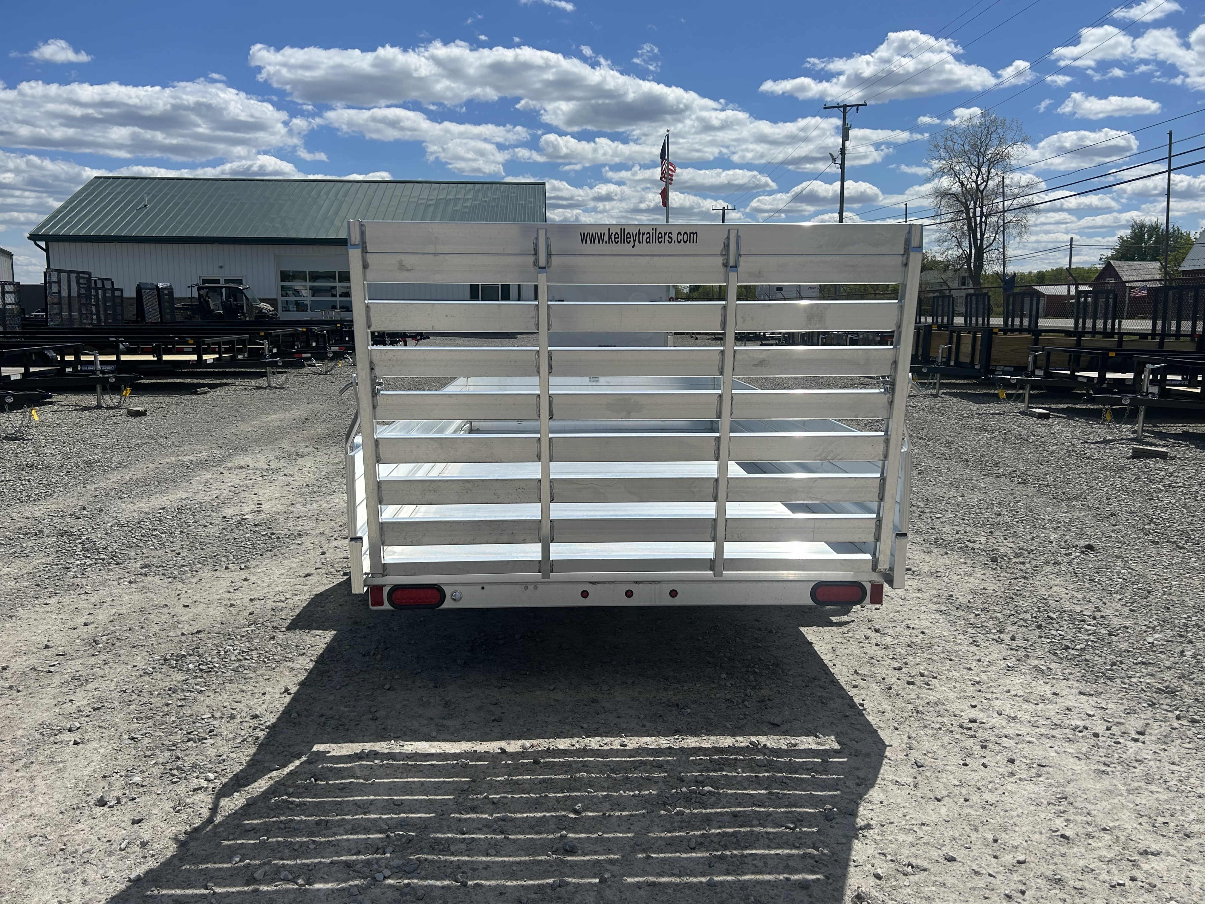 New 2027 Aluma 6812H-ESA Aluminum Utility Trailer