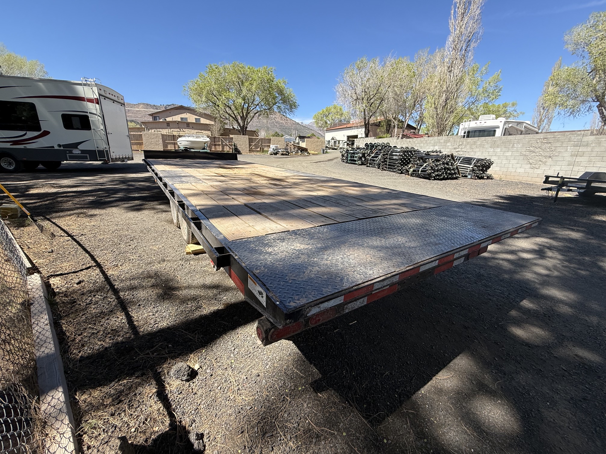 Used 2025 Top Hat Trailers 24X102" TD14 Tilt Trailer