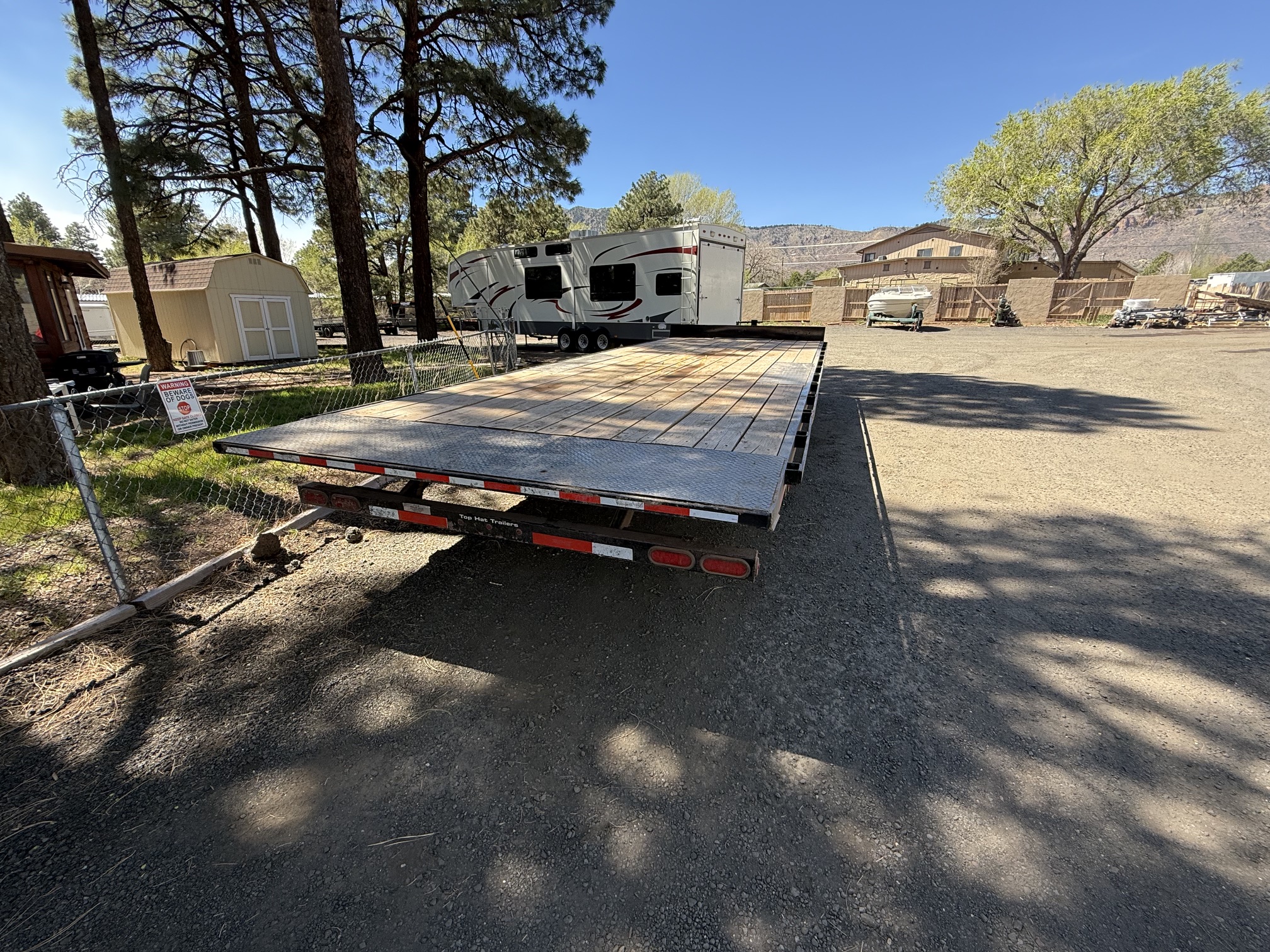 Used 2025 Top Hat Trailers 24X102" TD14 Tilt Trailer