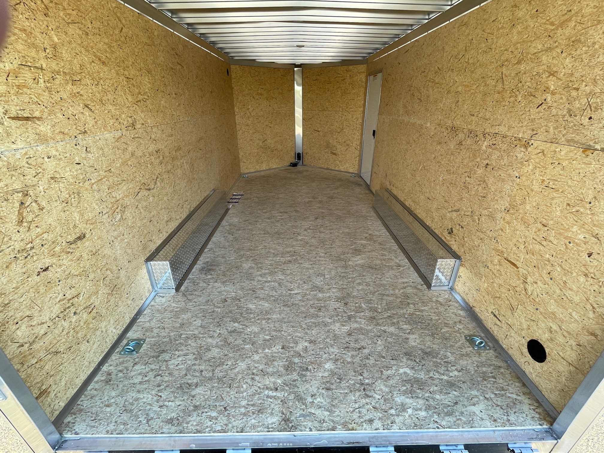 New 2026 ALCOM 8.5 X 16 Aluminum Frame Cargo / Enclosed Trailer