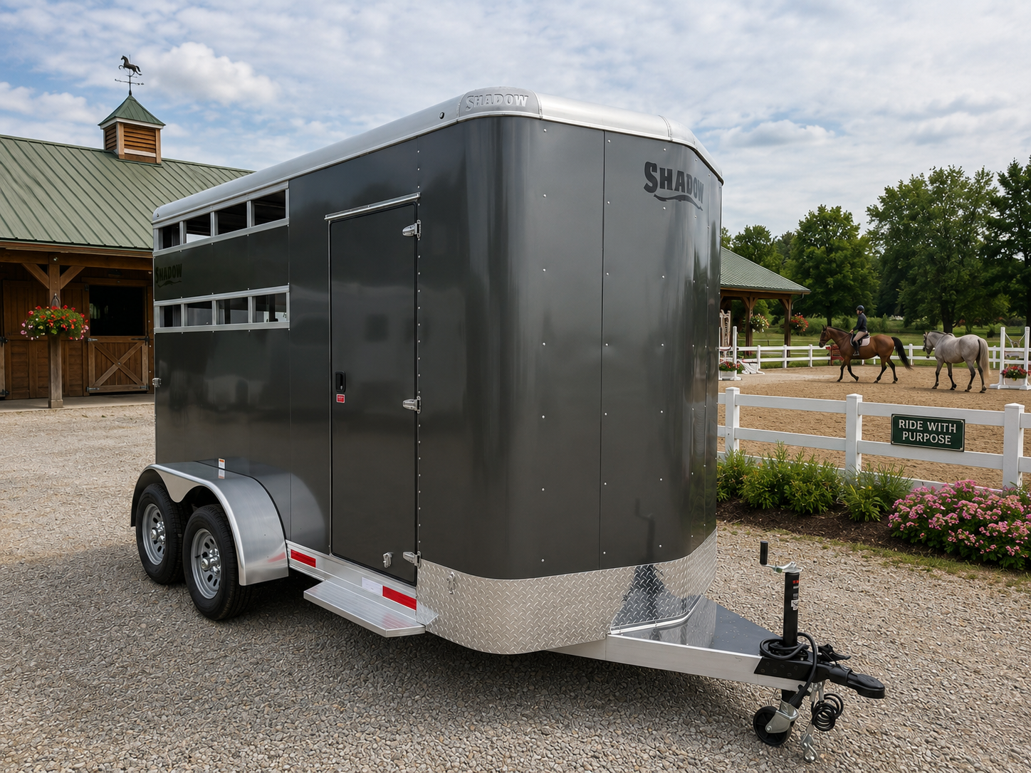 New 2026 Shadow 2 HORSE SLANT LOAD SPECIAL PURCHASE