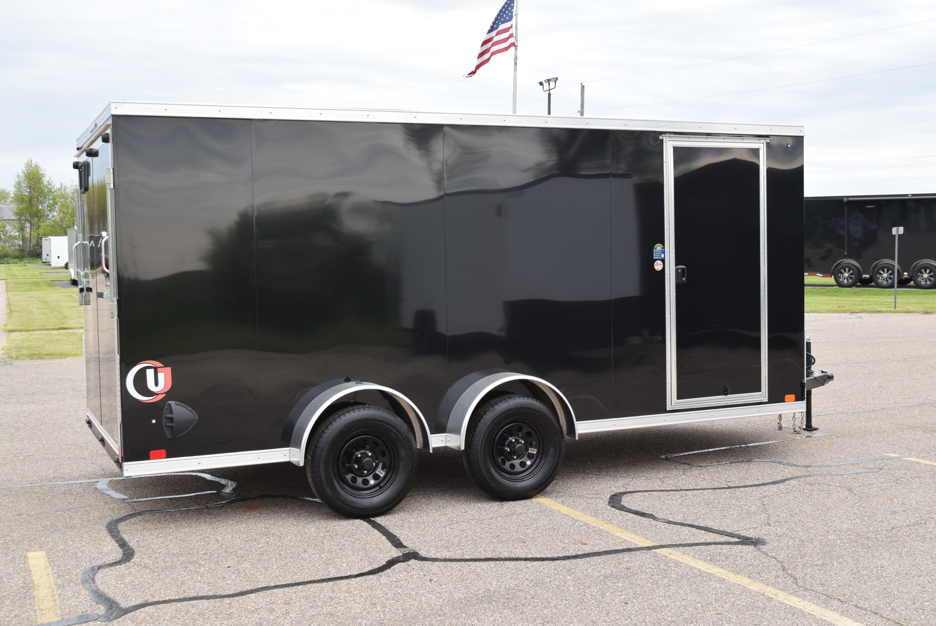 New 2026 United Trailers UJ-S 7x16 Cargo / Enclosed Trailer