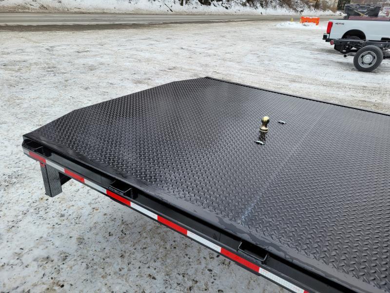 New 2026 Zimmerman Truck Bodies SRW Longbed 8' Flatbed with B&W Turnover Ball 3000XL Truck Bed