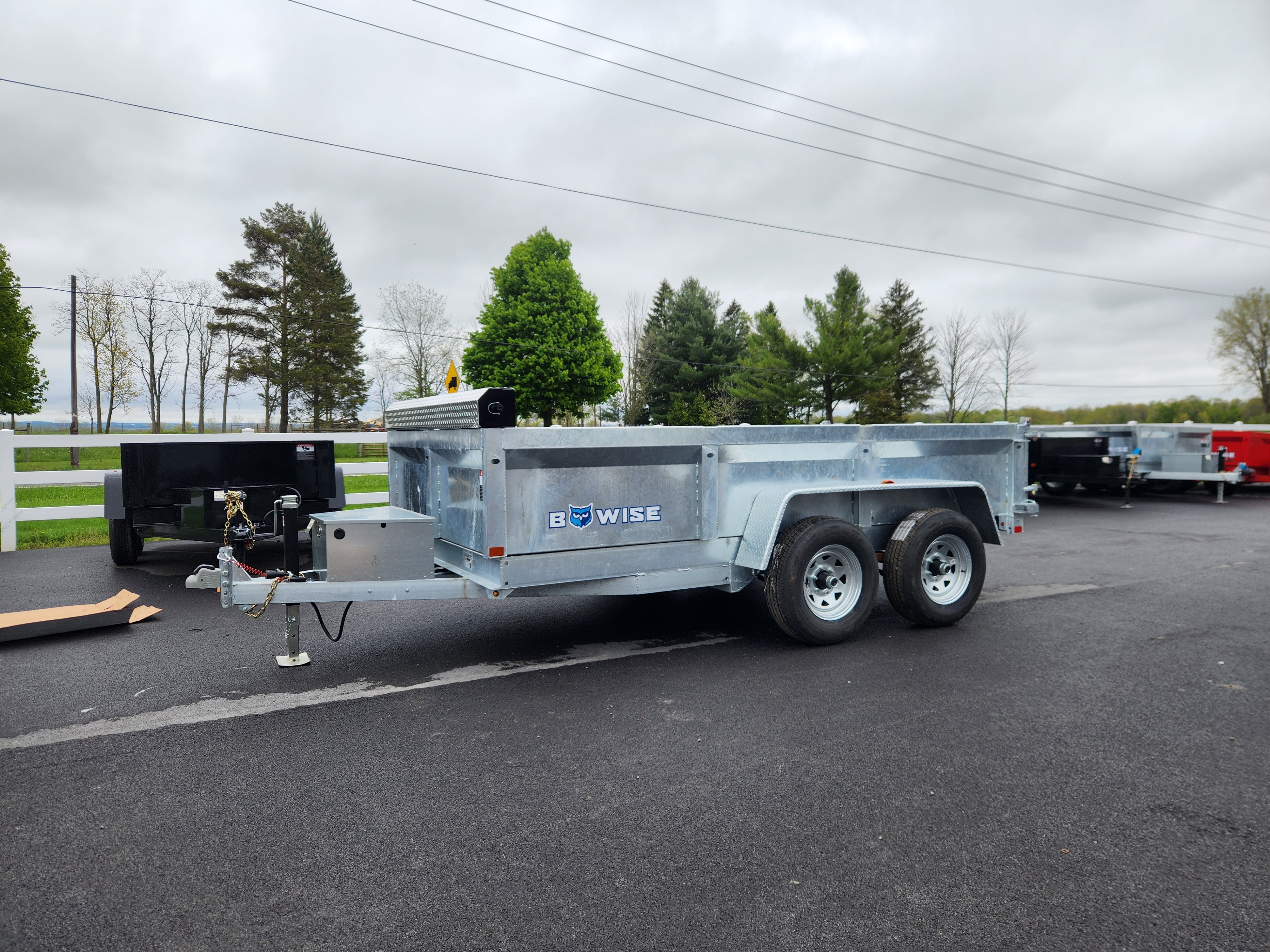 New 2026 BWISE DT612LE Dump Trailer