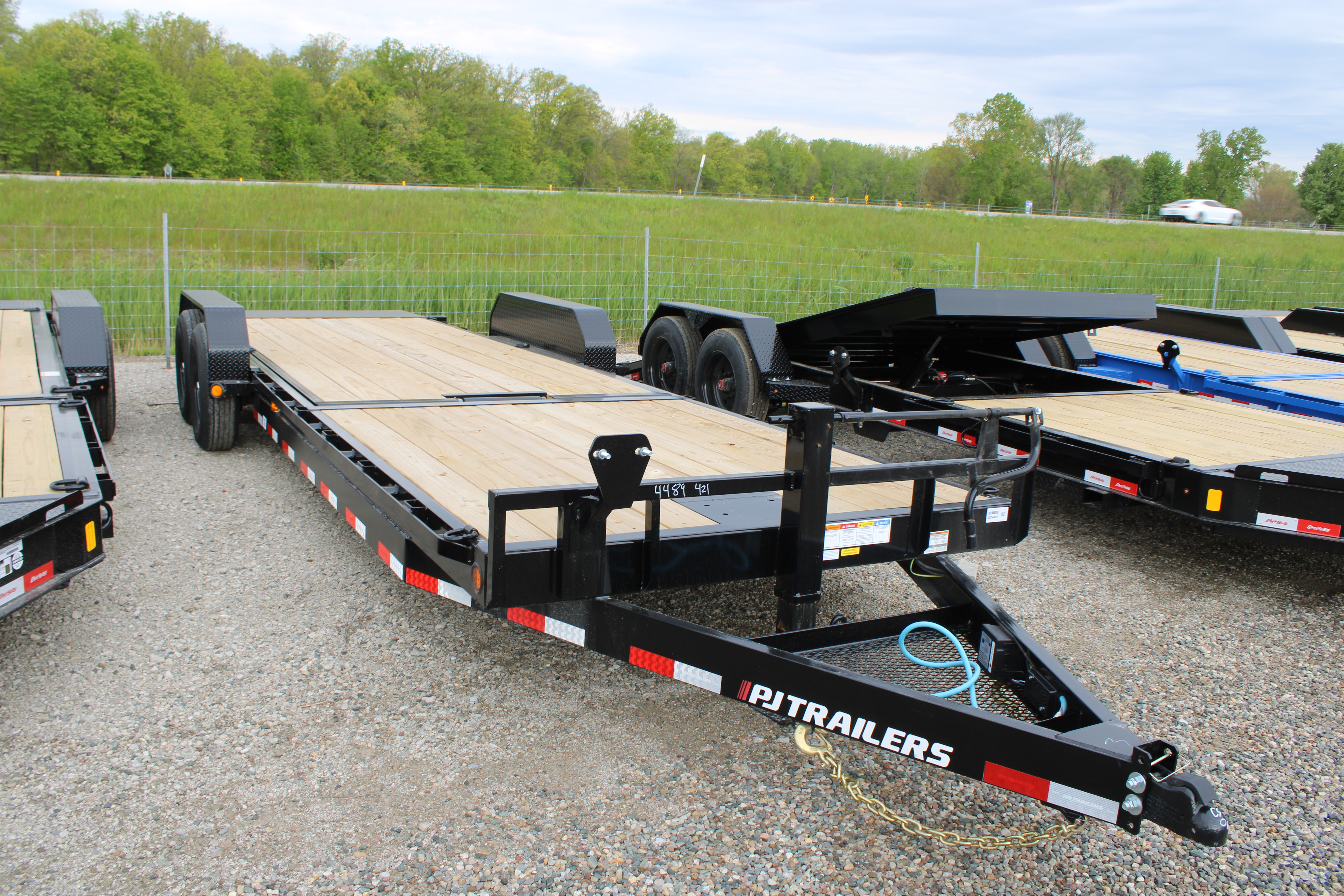 New 2026 PJ Trailers 24' 14K GVWR STOCK ID 53168 Tilt Trailer