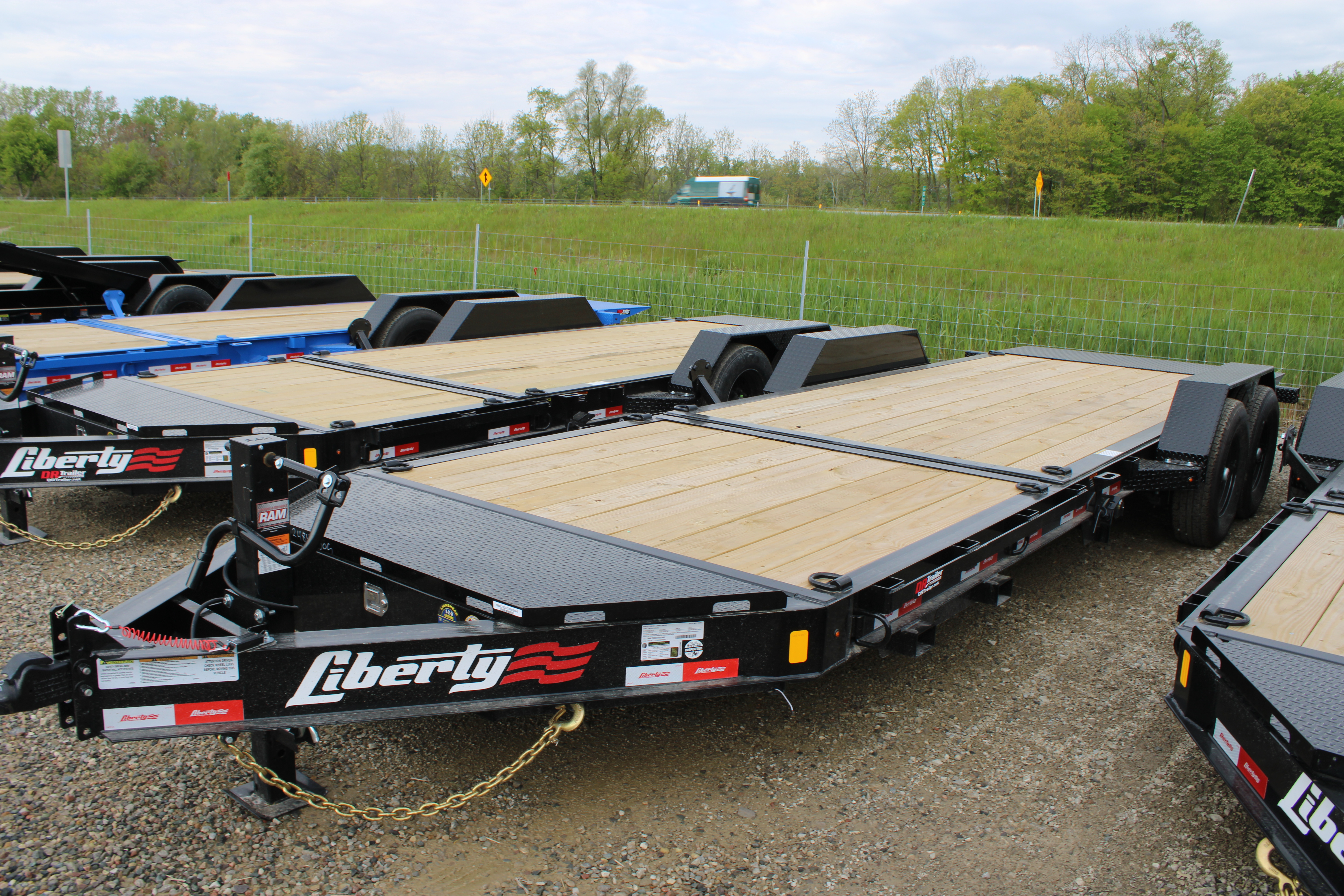 New 2026 Liberty 22' 15K GVWR STOCK ID 53364 Tilt Trailer