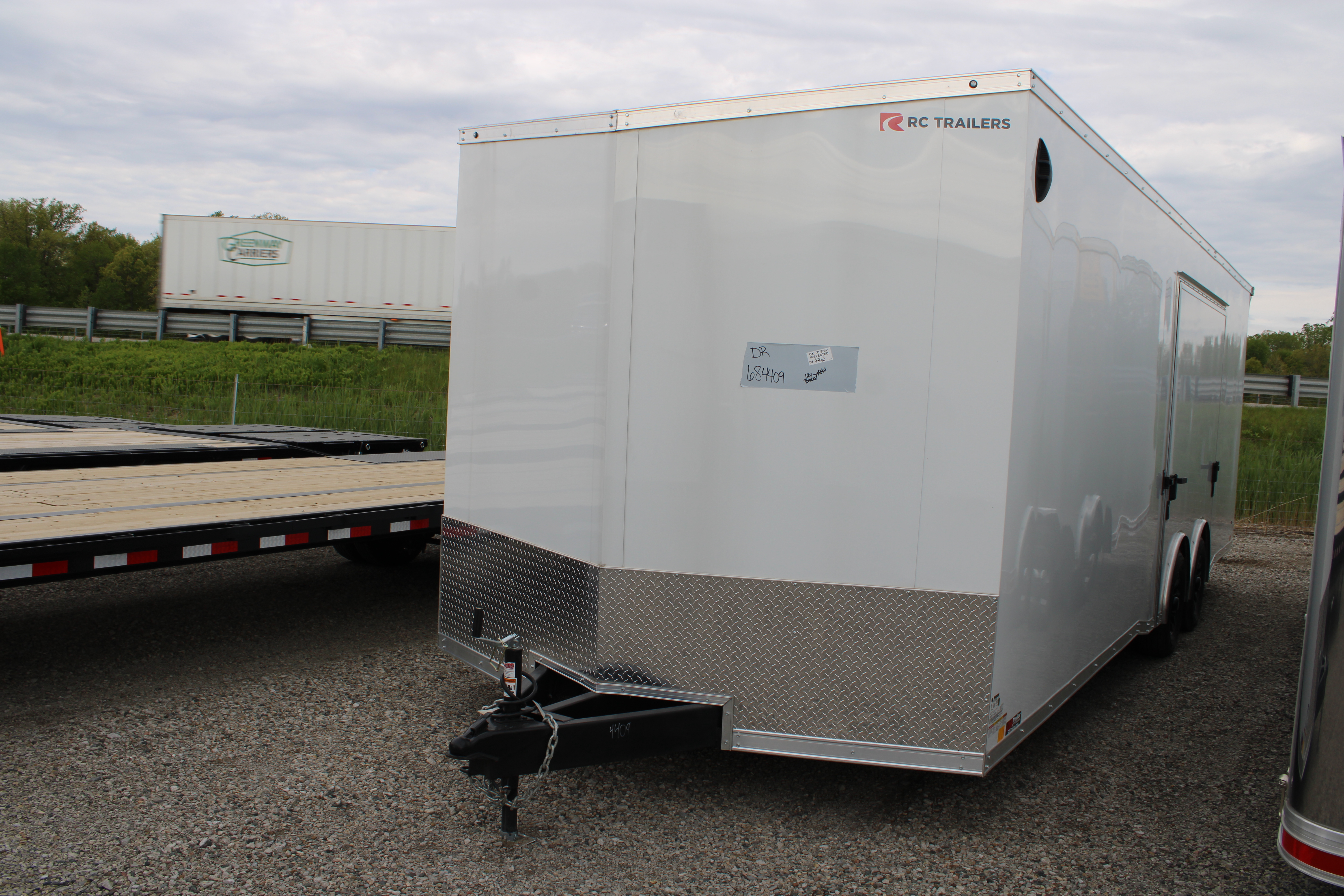 New 2027 RC Trailers 8.5' X 24' R WITH 7' INTERIOR HEIGHT STOCK ID 53308 Car Hauler