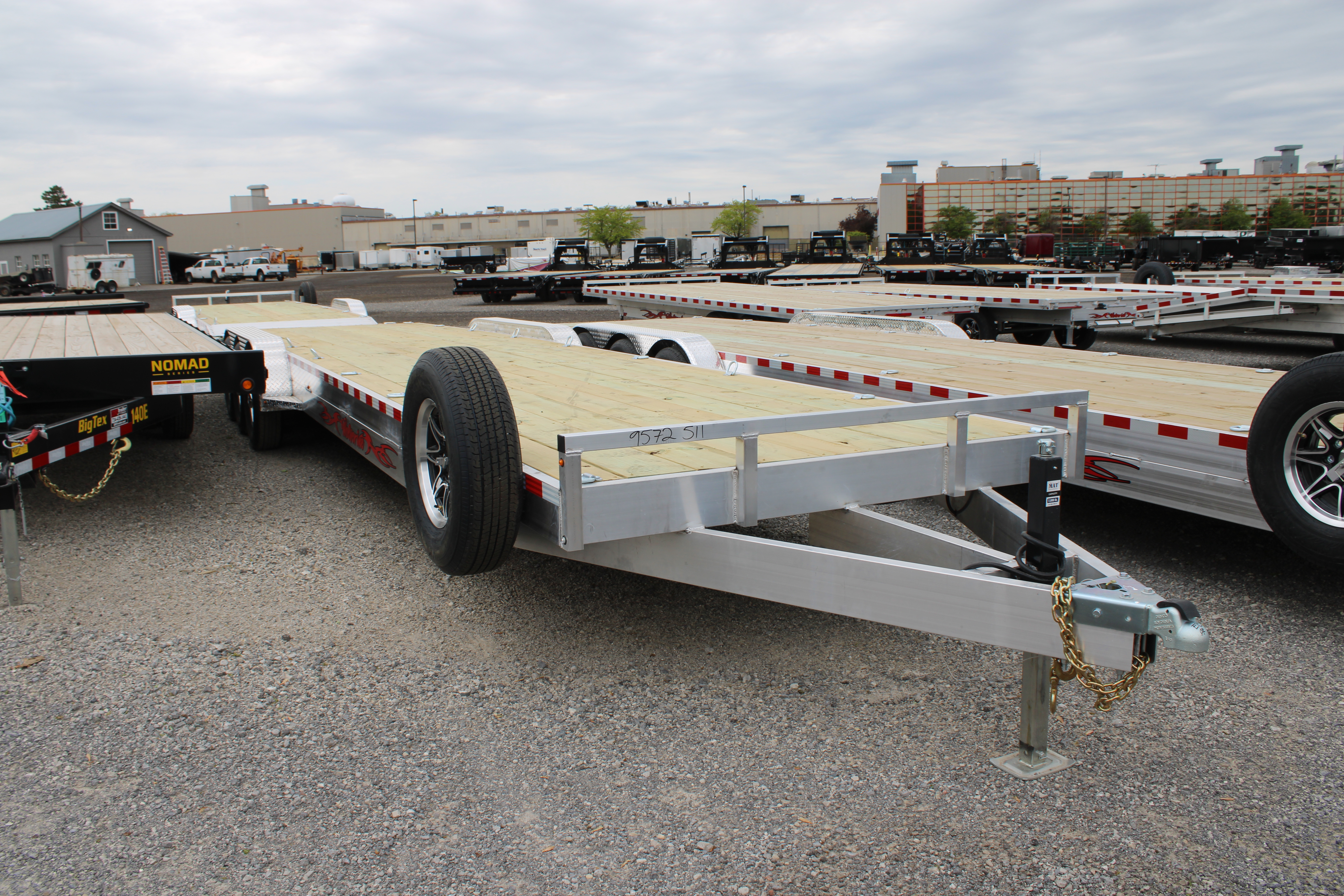New 2026 Wolverine 24' 21K GVWR ALUMINUM STOCK ID 53514 Car Hauler