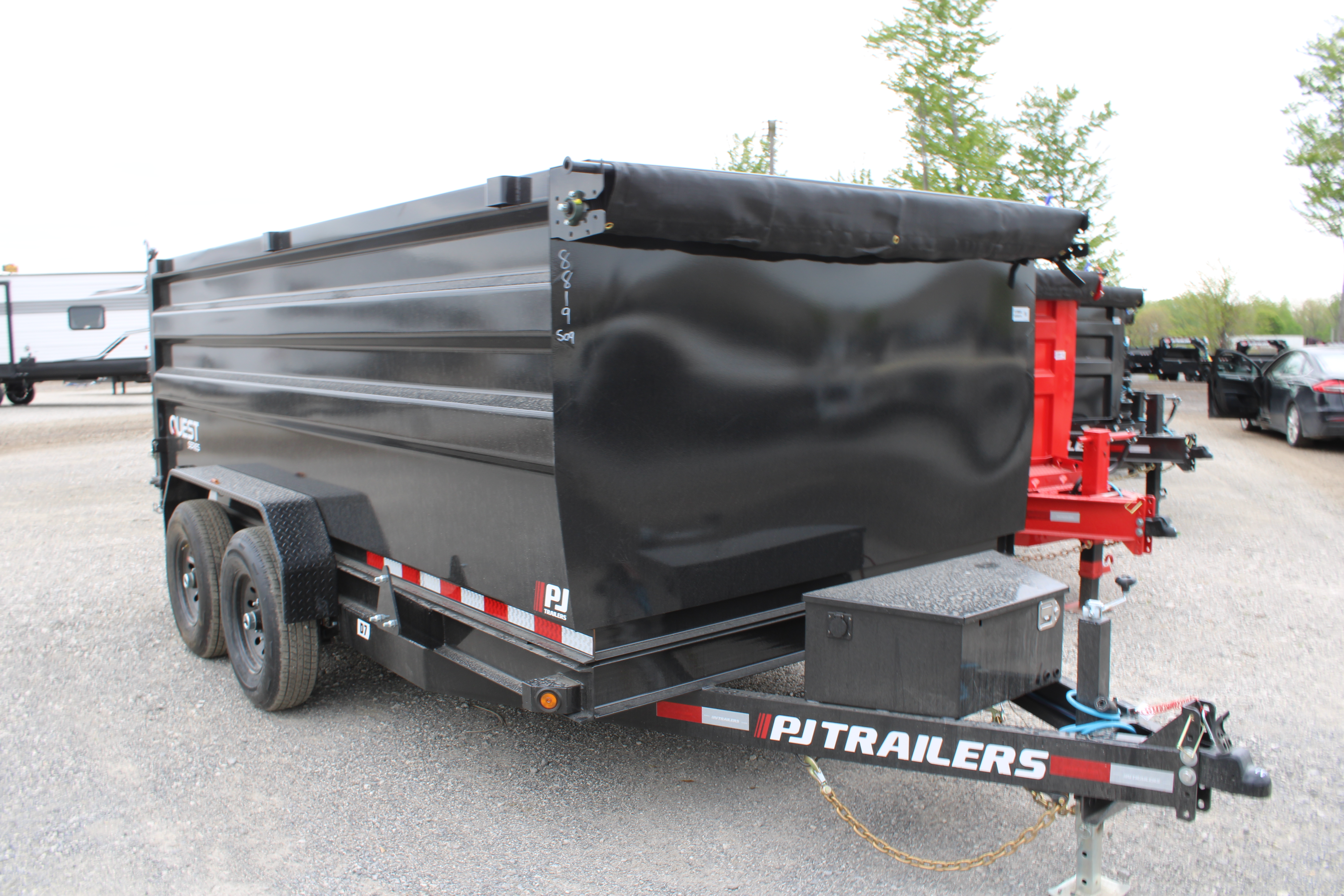 New 2026 PJ Trailers 14' D7 HS STOCK ID 53524 Dump Trailer