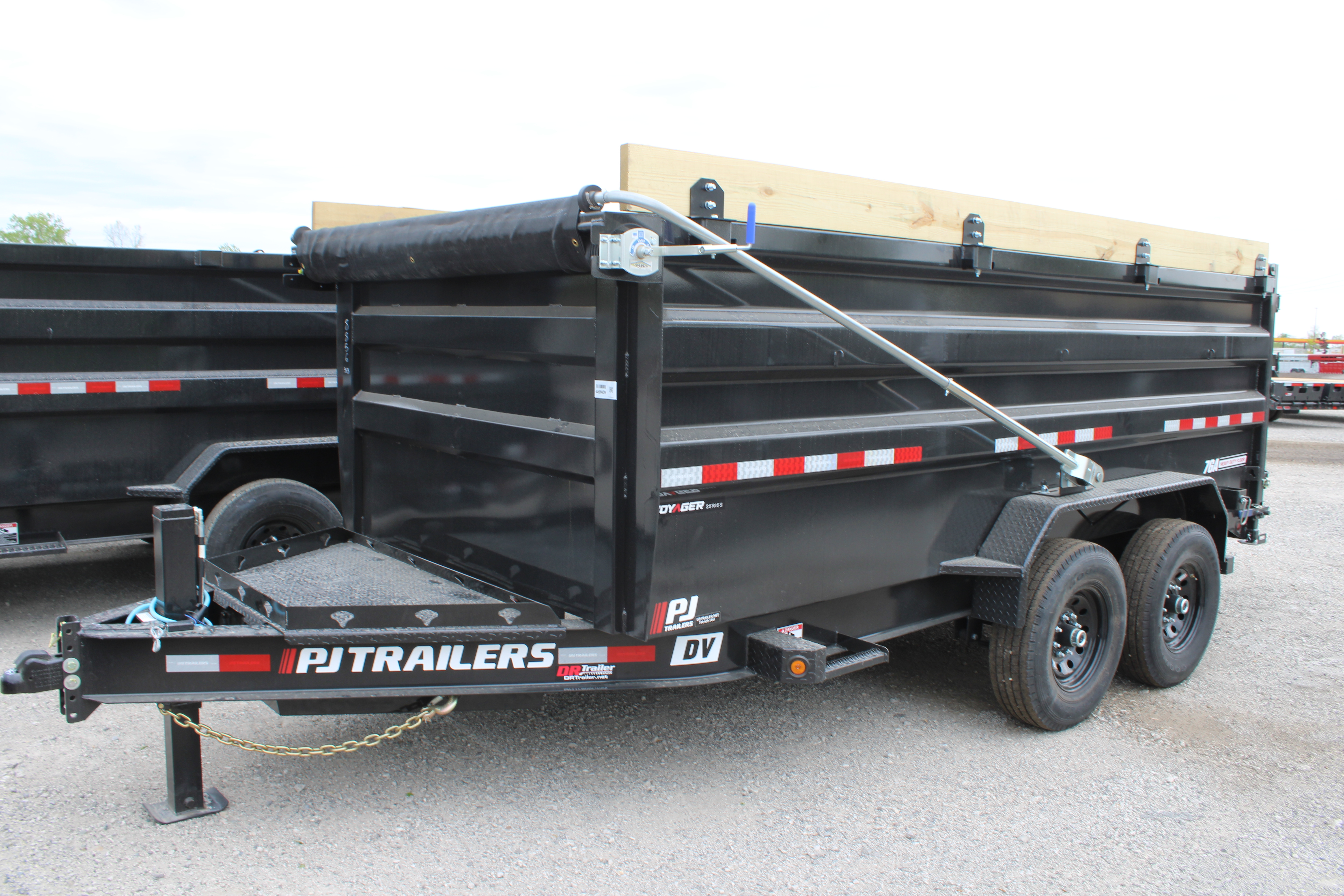 New 2026 PJ Trailers 14' DV HS STOCK ID 53480 Dump Trailer