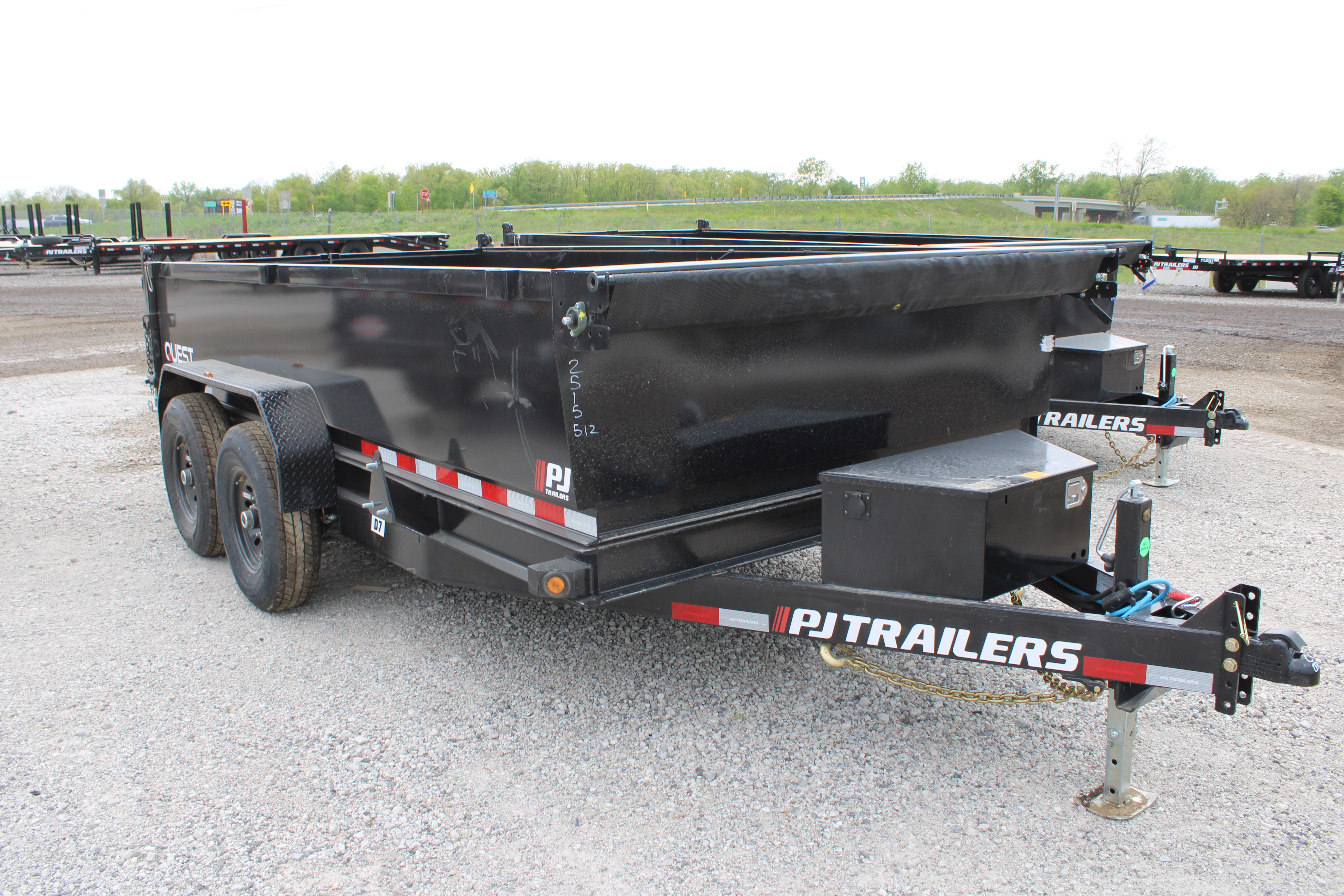 New 2026 PJ Trailers 14' D7 14K GVWR STOCK ID 53557 Dump Trailer